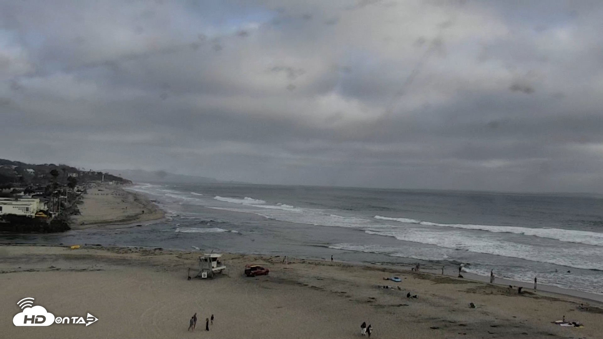 Snapshot of Del Mar Beach North Live Webcam taken Jul 8, 2026, 6:47pm PDT