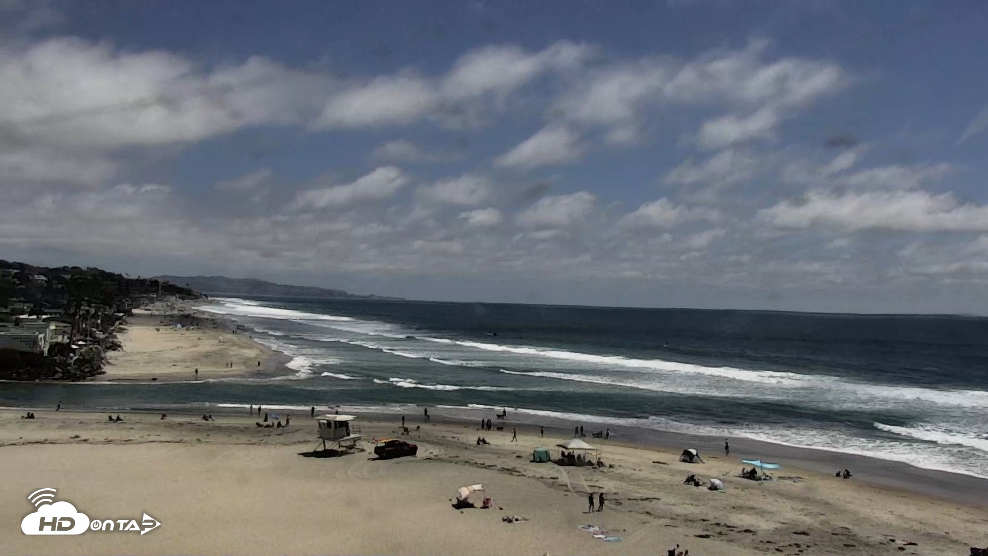 Snapshot of Del Mar Beach North Live Webcam taken Jun 19, 2026, 2:33pm PDT