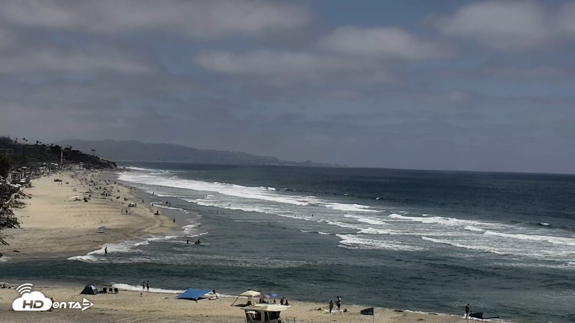 Snapshot of Del Mar Beach North Live Webcam taken Jul 6, 2026, 3:02pm PDT