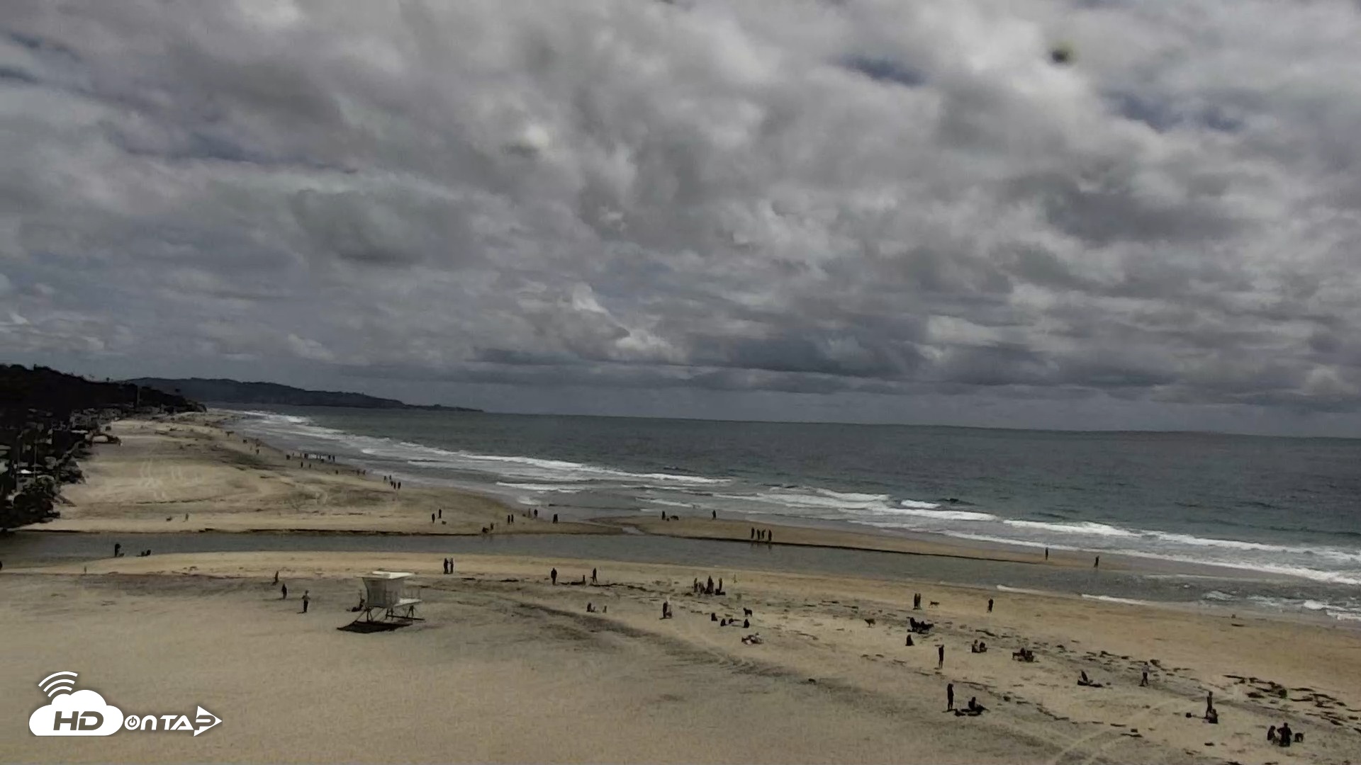Snapshot of Del Mar Beach North Live Webcam taken Apr 26, 2026, 2:13pm PDT
