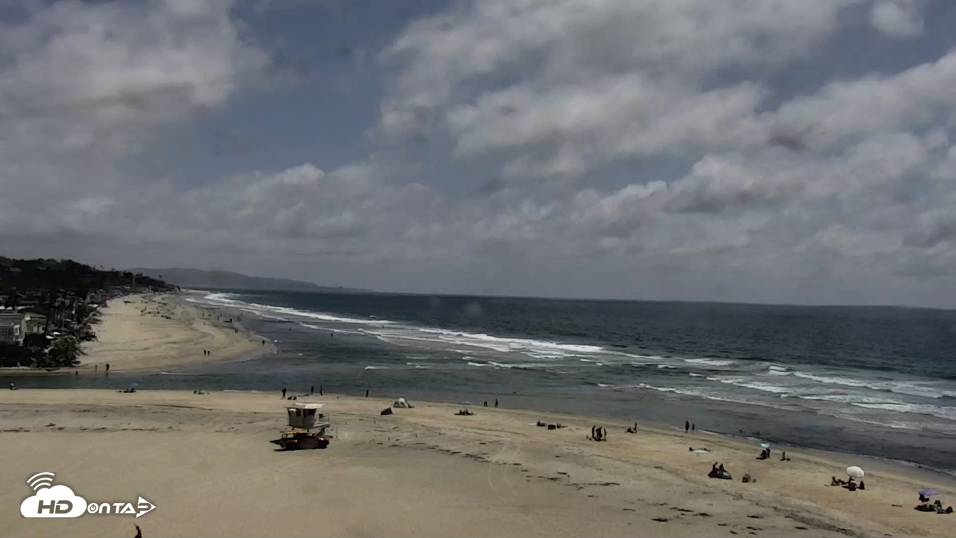 Snapshot of Del Mar Beach North Live Webcam taken Jun 30, 2026, 2:25pm PDT