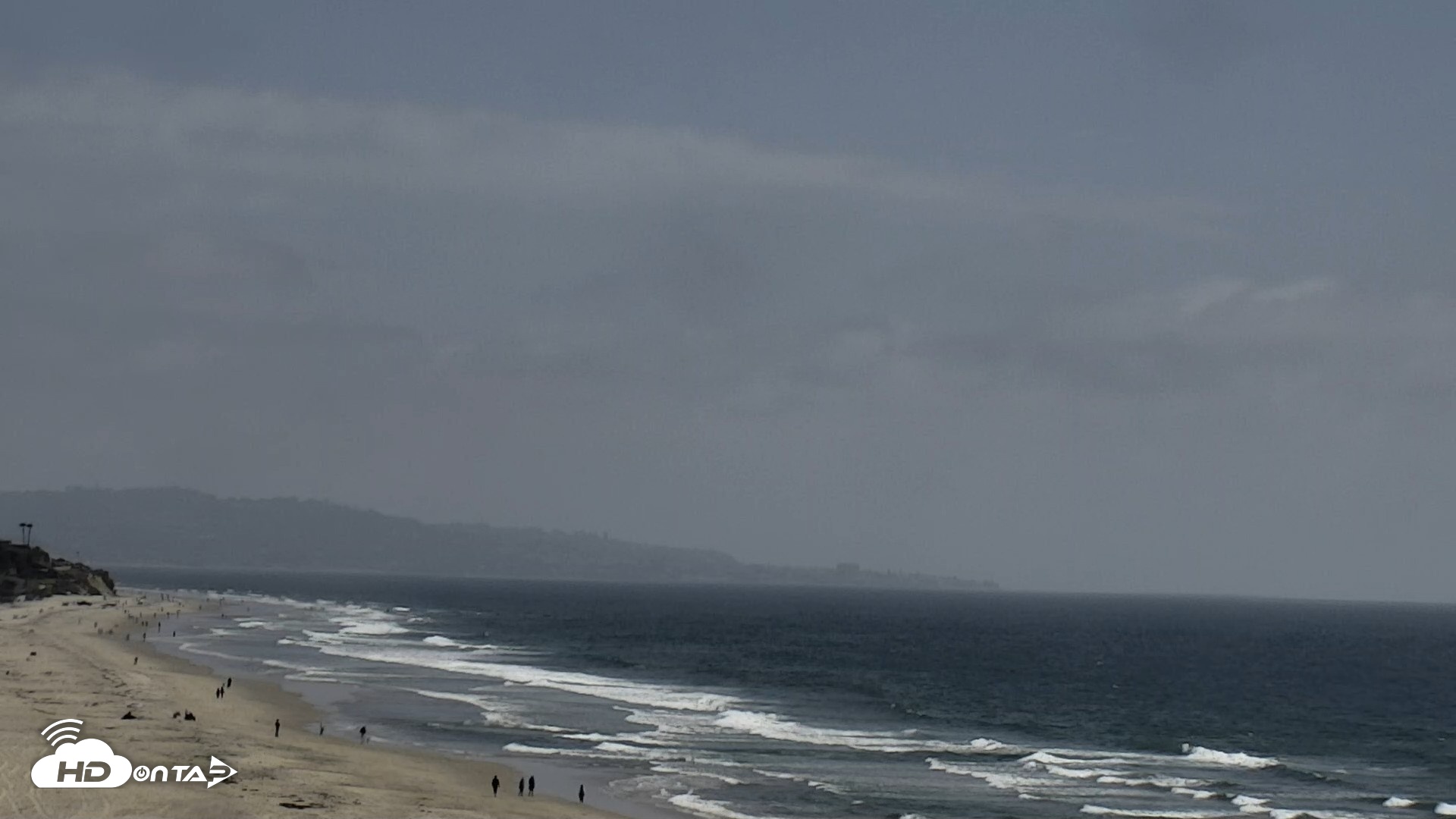 Snapshot of Del Mar Beach North Live Webcam taken Apr 30, 2026, 2:43pm PDT