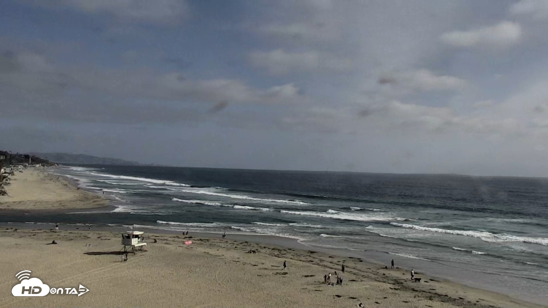 Snapshot of Del Mar Beach North Live Webcam taken Jun 8, 2026, 5:18pm PDT