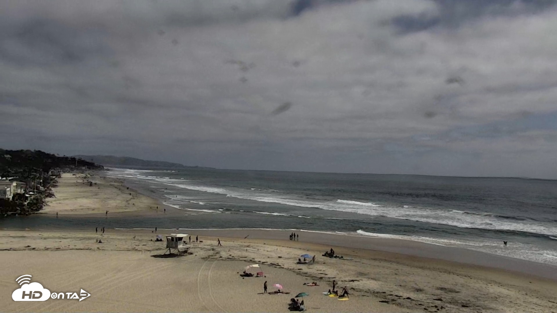Snapshot of Del Mar Beach North Live Webcam taken Jun 17, 2026, 3:16pm PDT