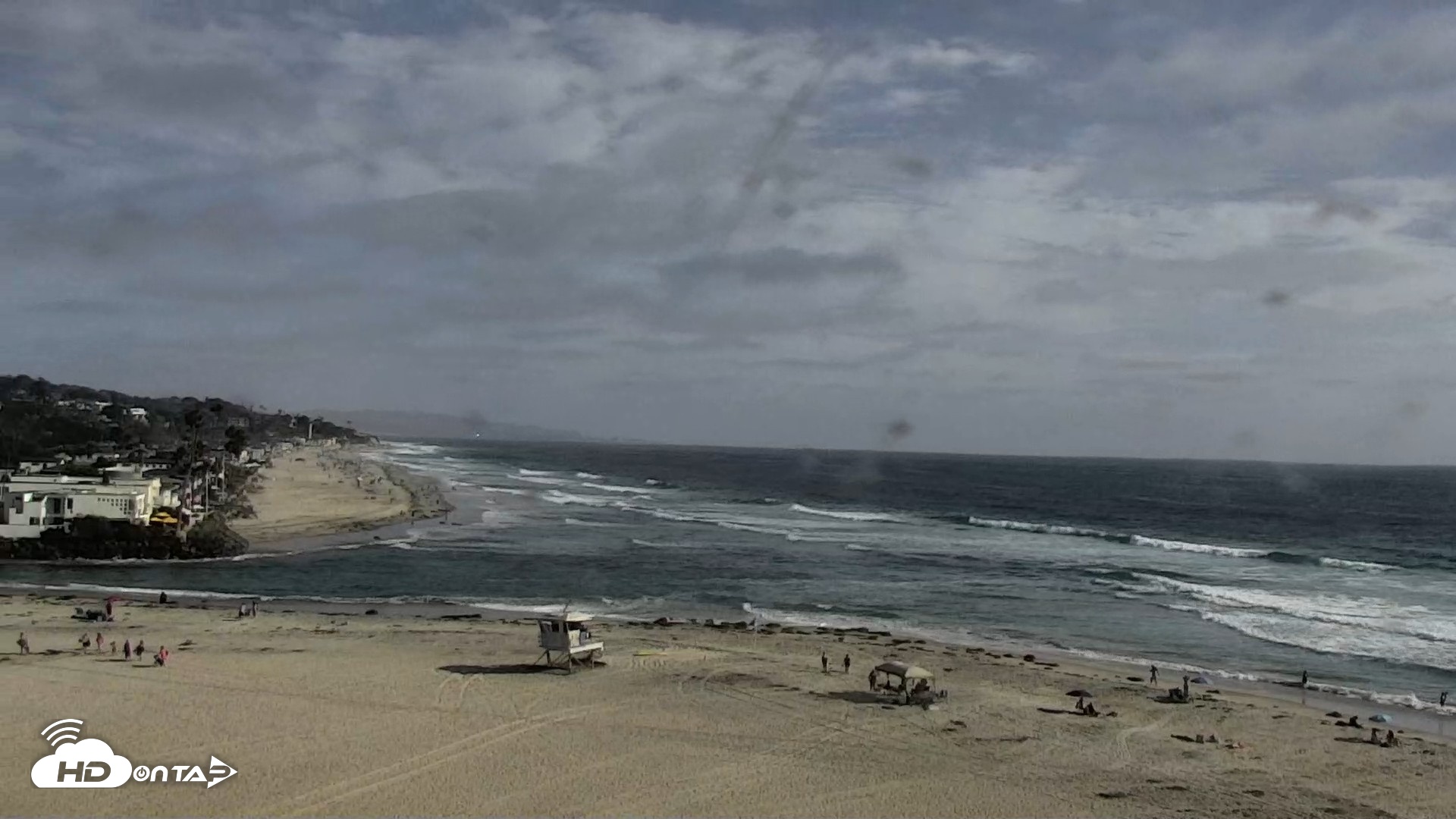 Snapshot of Del Mar Beach North Live Webcam taken Jul 24, 2026, 5:25pm PDT