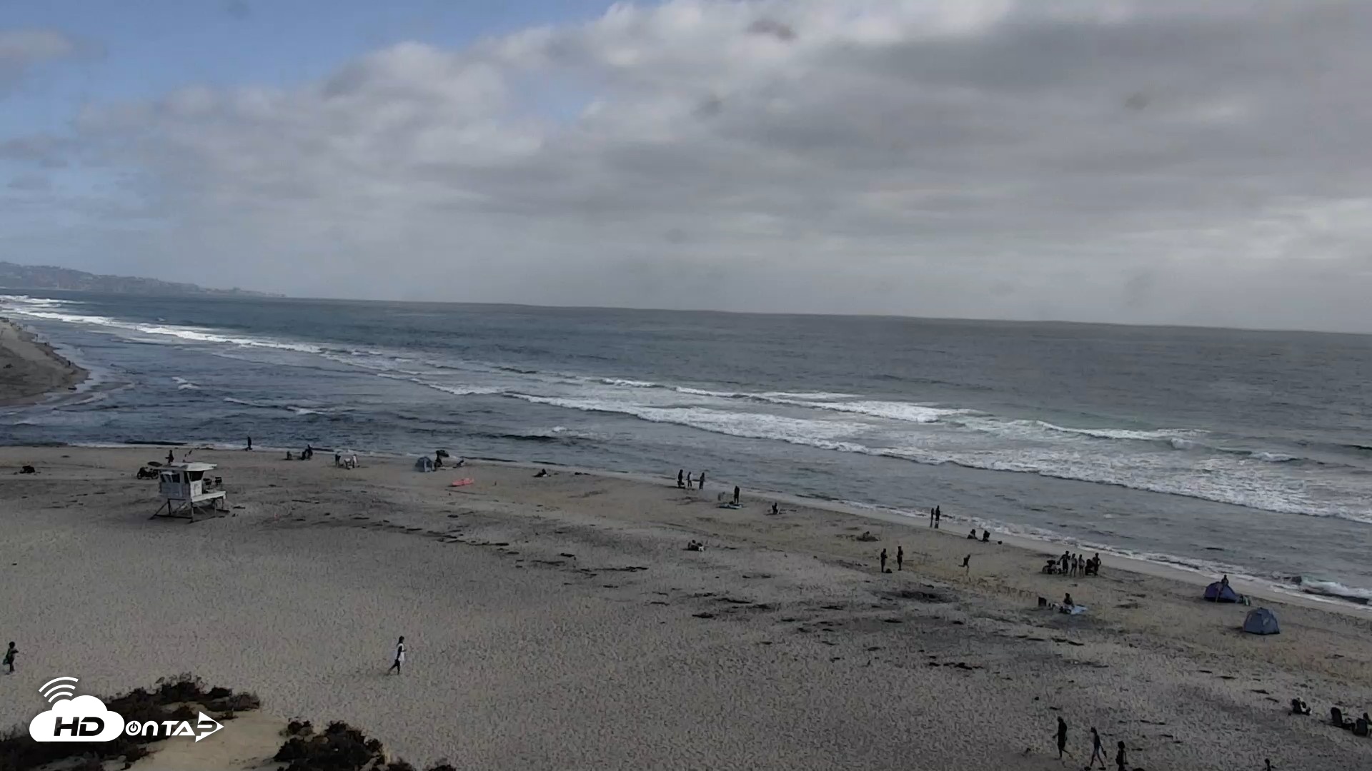 Snapshot of Del Mar Beach North Live Webcam taken Jun 28, 2026, 5:12pm PDT