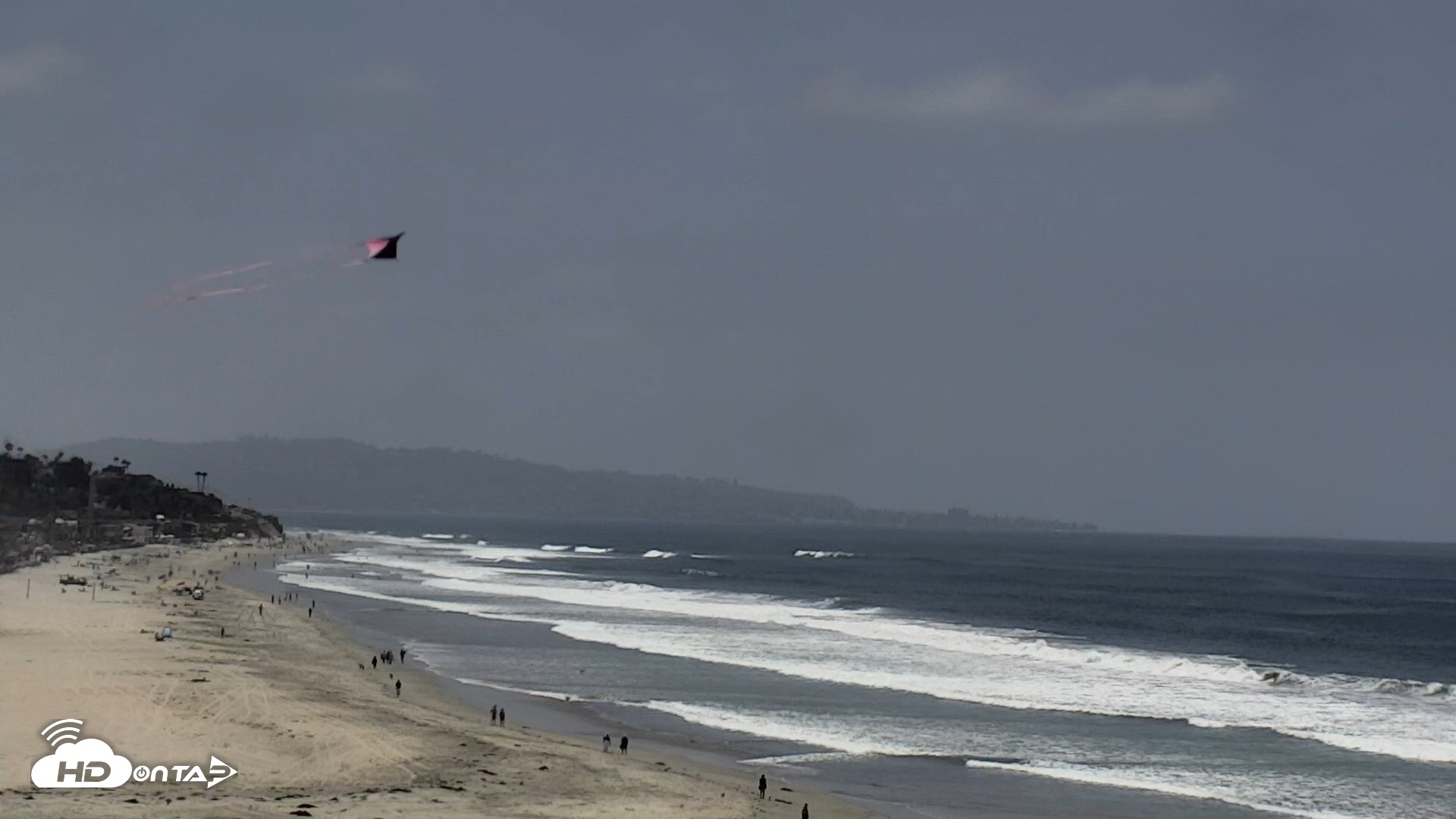 Snapshot of Del Mar Beach North Live Webcam taken Jun 2, 2026, 12:44pm PDT
