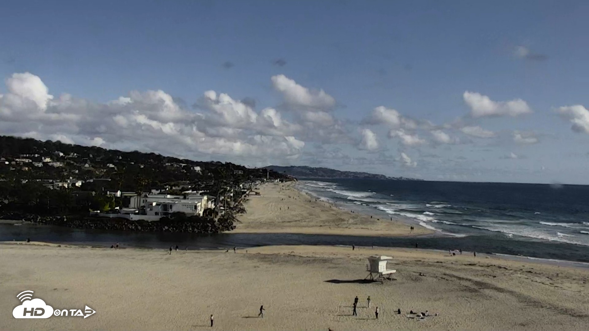 Snapshot of Del Mar Beach North Live Webcam taken Apr 26, 2026, 4:56pm PDT