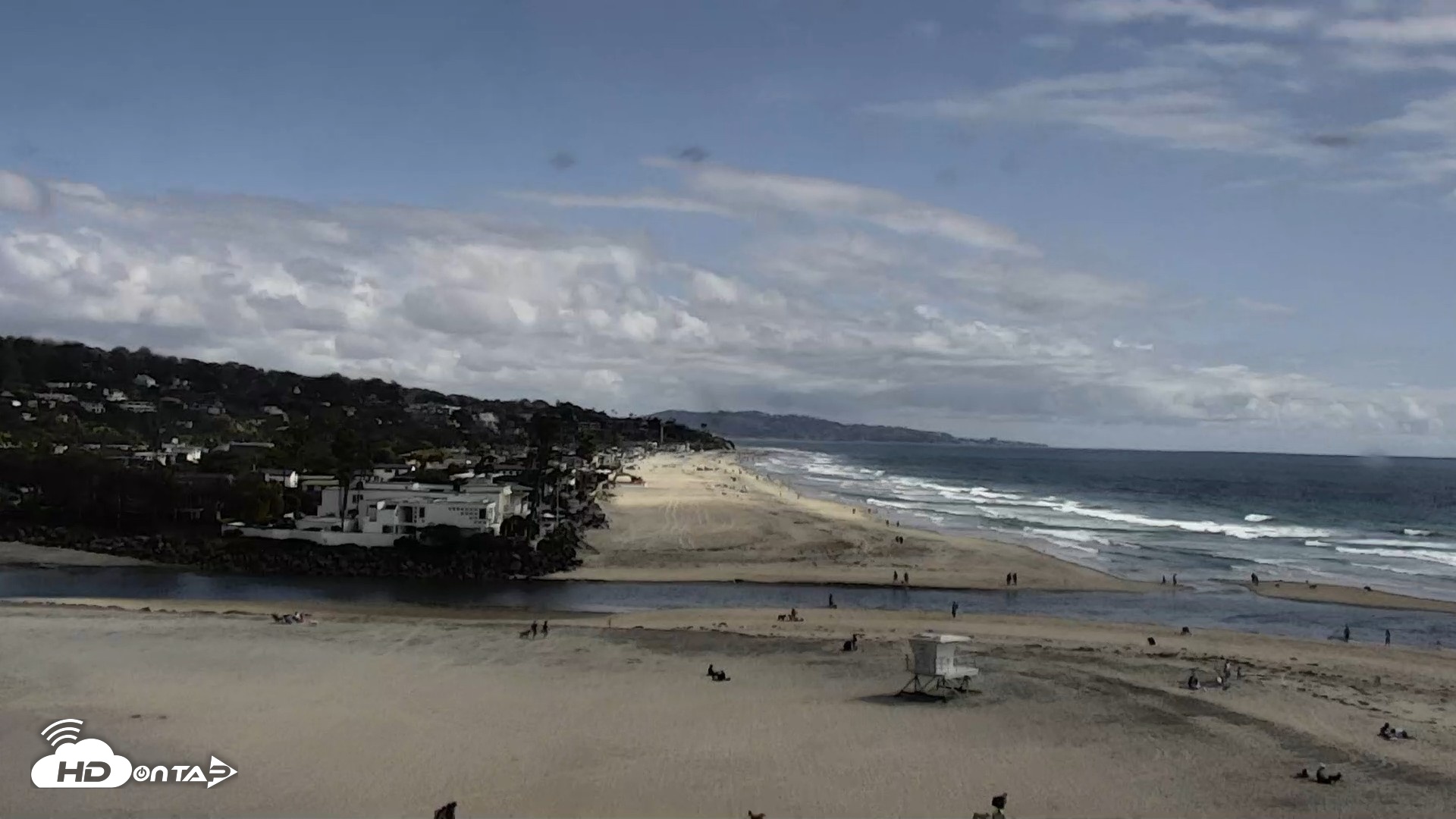 Snapshot of Del Mar Beach North Live Webcam taken Apr 26, 2026, 3:18pm PDT