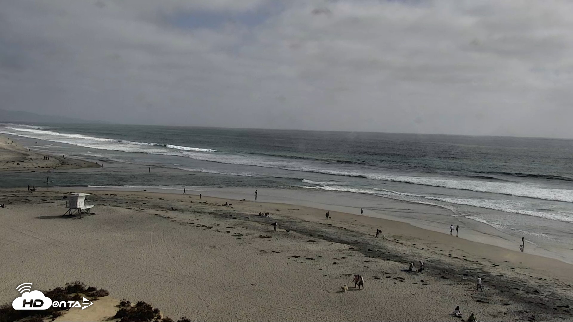 Snapshot of Del Mar Beach North Live Webcam taken Jun 1, 2026, 4:45pm PDT