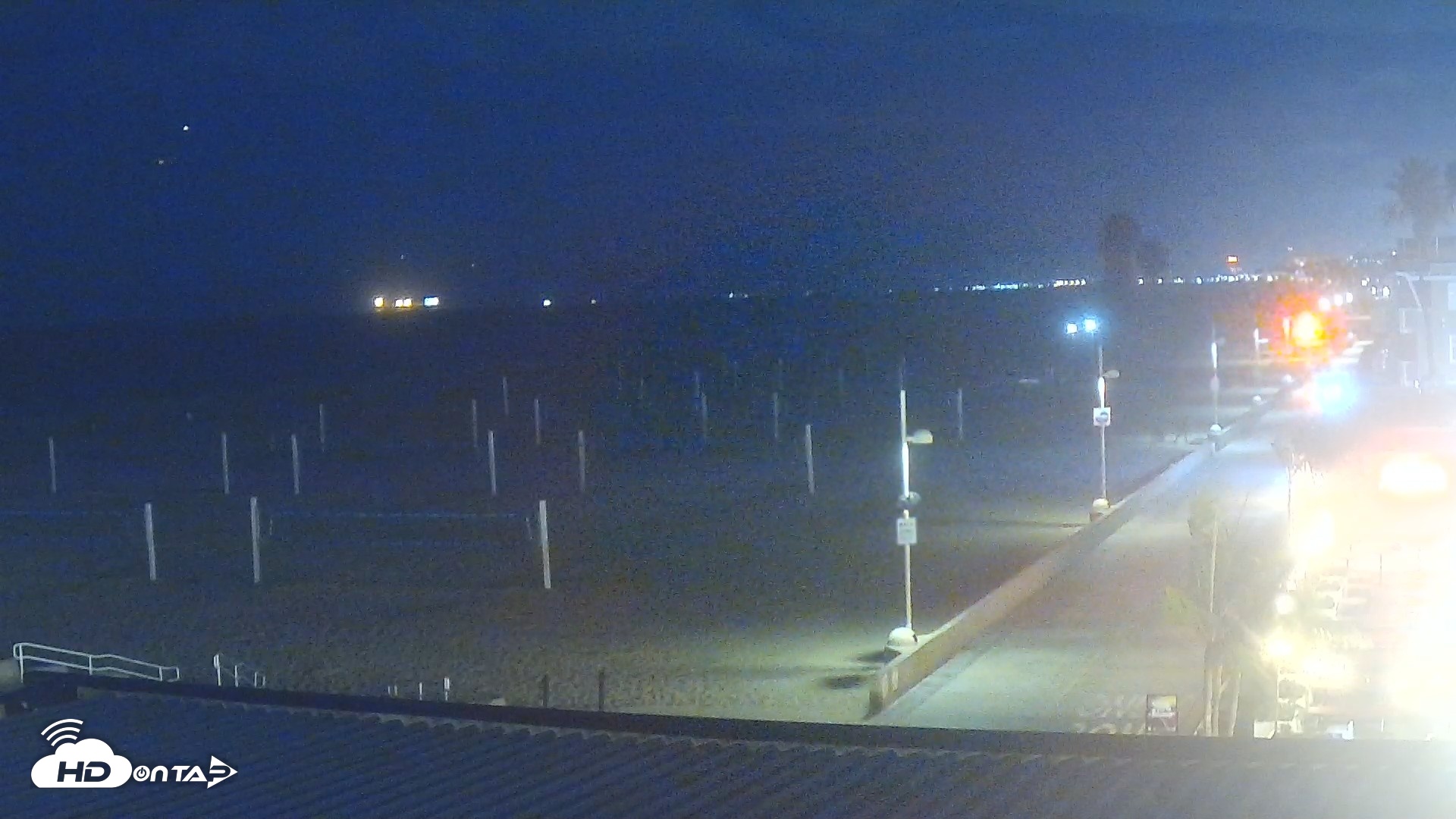 Snapshot of Hermosa Beach North Live Webcam taken Sep 27, 2026, 10:52pm PDT