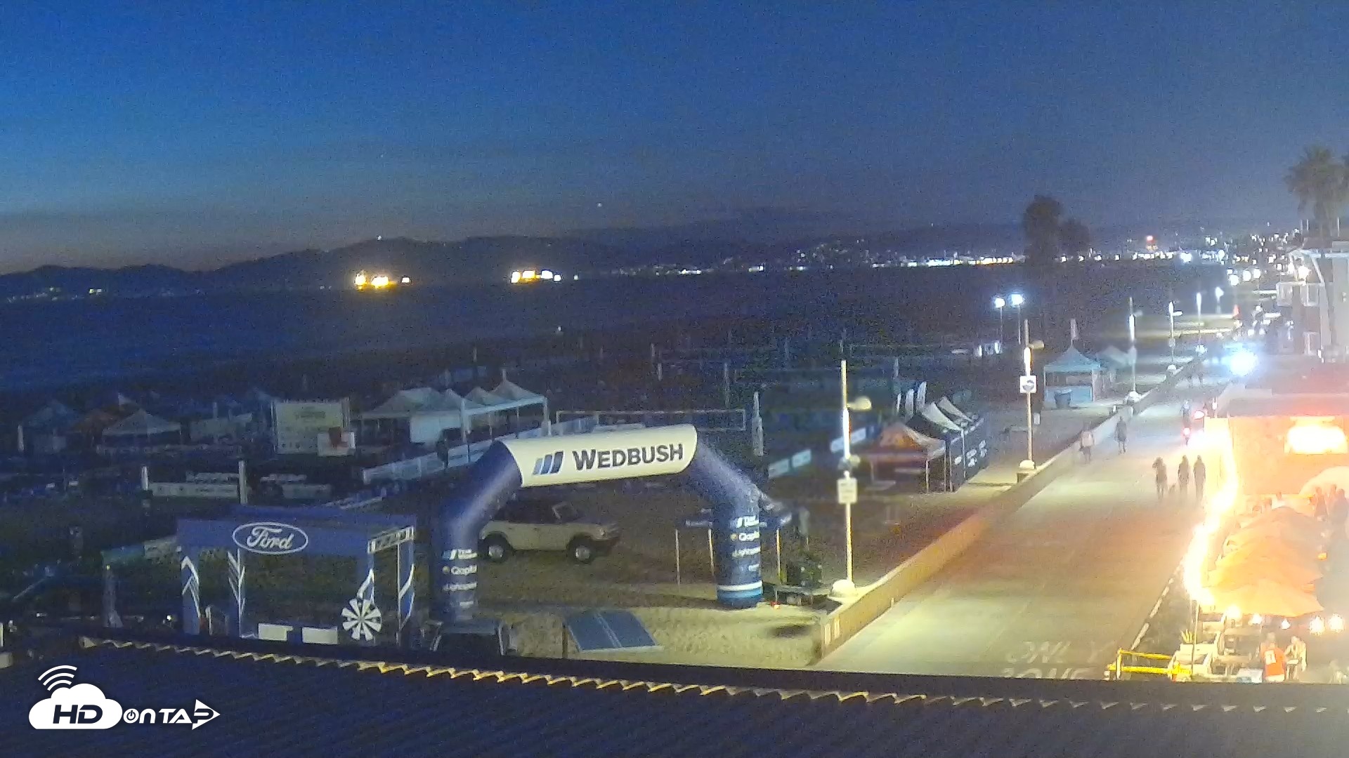 Snapshot of Hermosa Beach North Live Webcam taken Sep 9, 2026, 8:01pm PDT