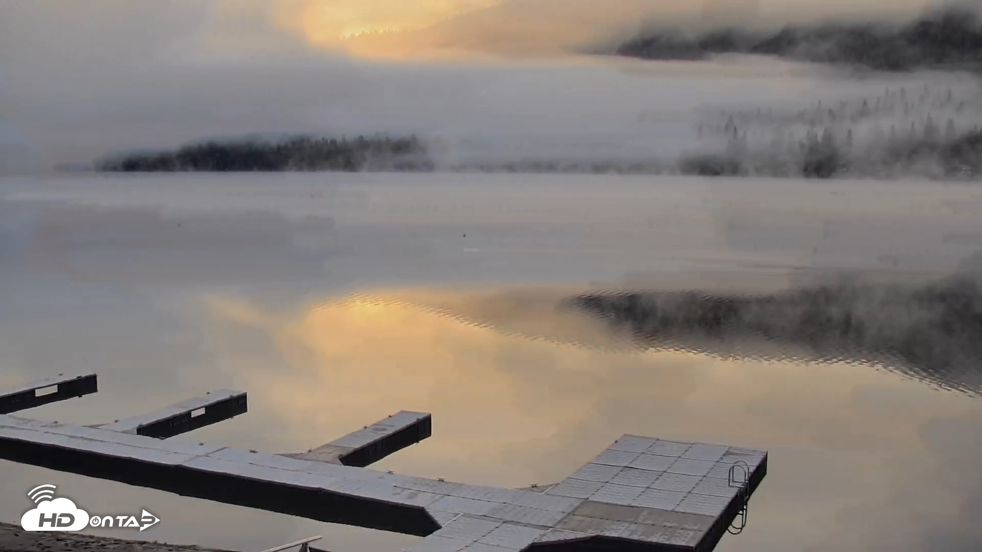 Snapshot of Donner Lake and Village Live Webcam taken Nov 11, 2025, 7:09am PST