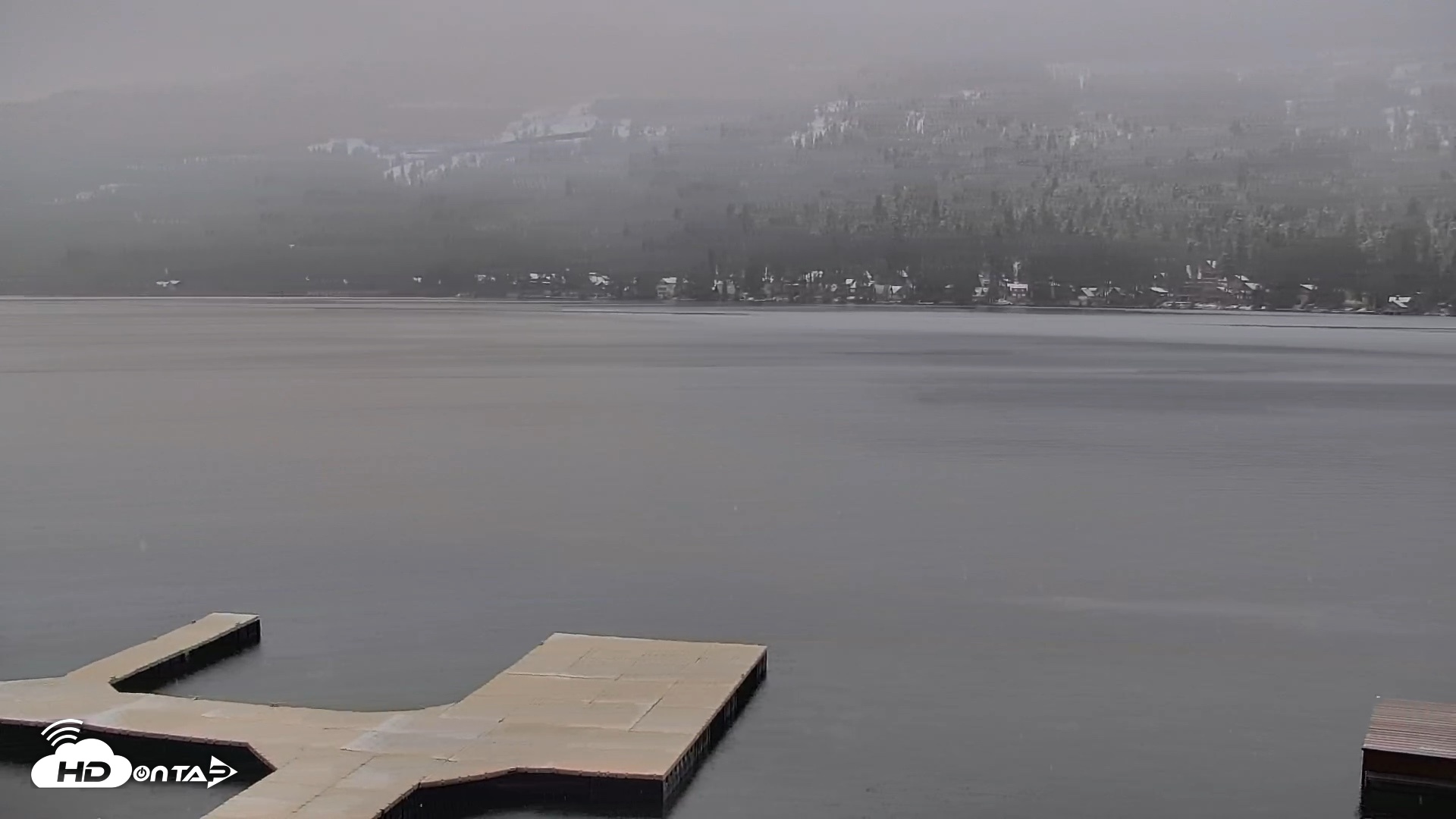Snapshot of Donner Lake and Village Live Webcam taken Apr 11, 2026, 8:36am PDT