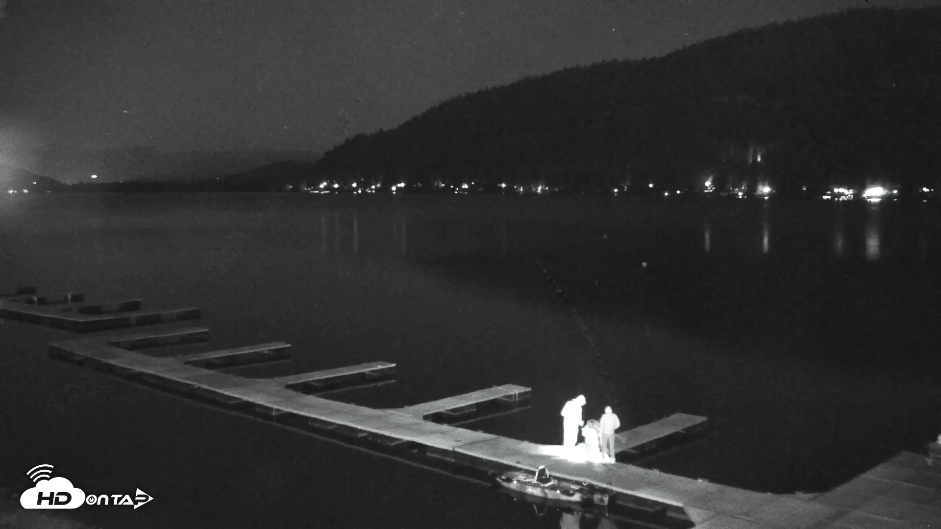 Snapshot of Donner Lake and Village Live Webcam taken Sep 13, 2026, 8:09pm PDT
