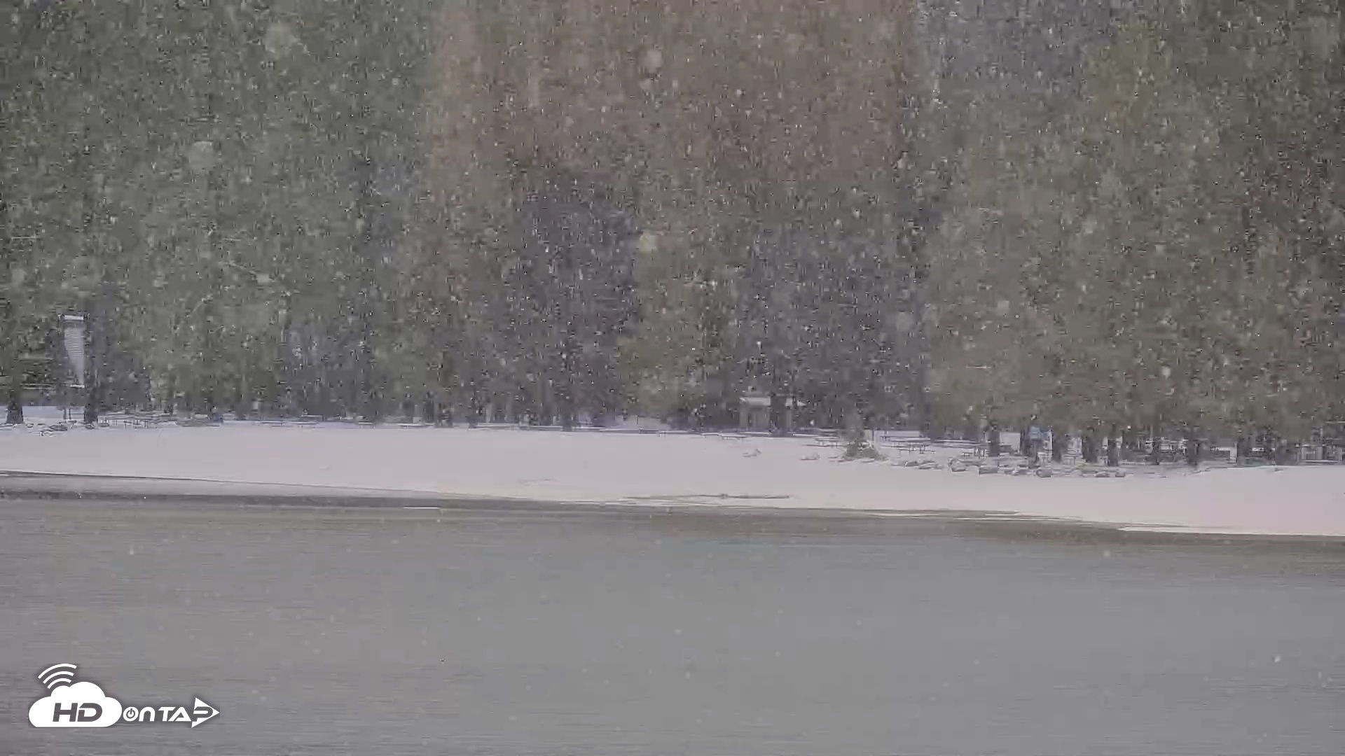Snapshot of Donner Lake and Village Live Webcam taken Feb 7, 2025, 10:13am PST