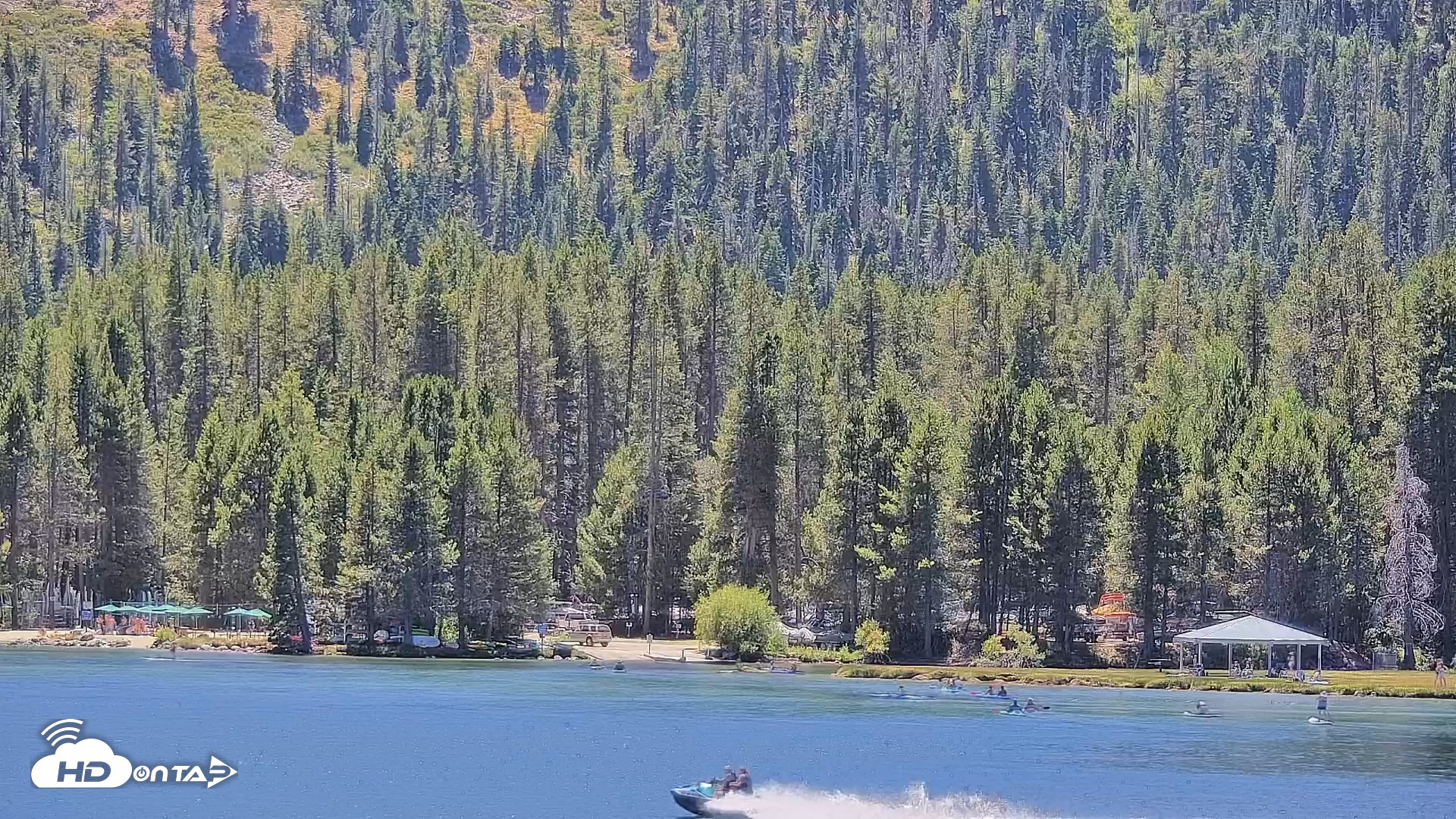 Snapshot of Donner Lake and Village Live Webcam taken Jul 29, 2026, 1:27pm PDT