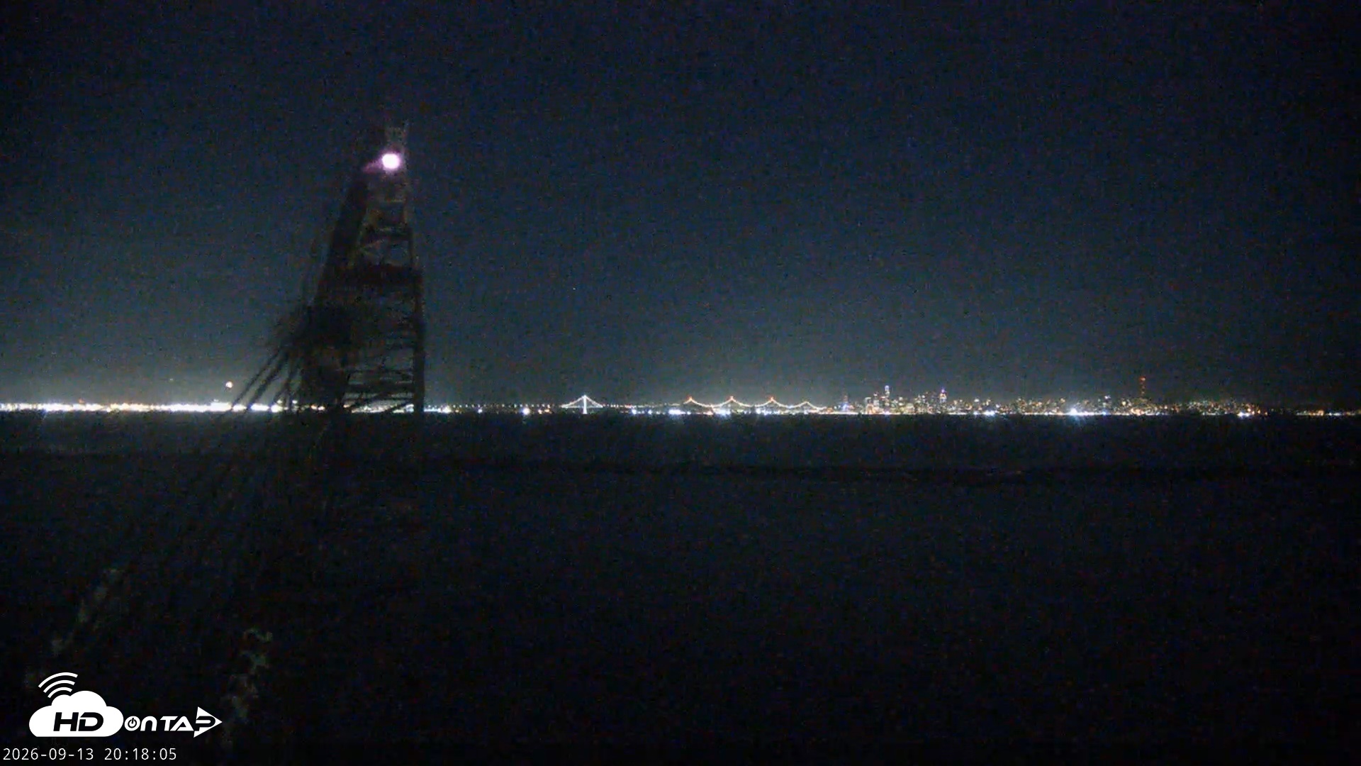 Snapshot of San Francisco Bay Osprey Nest Live Webcam taken Sep 13, 2026, 8:18pm PDT