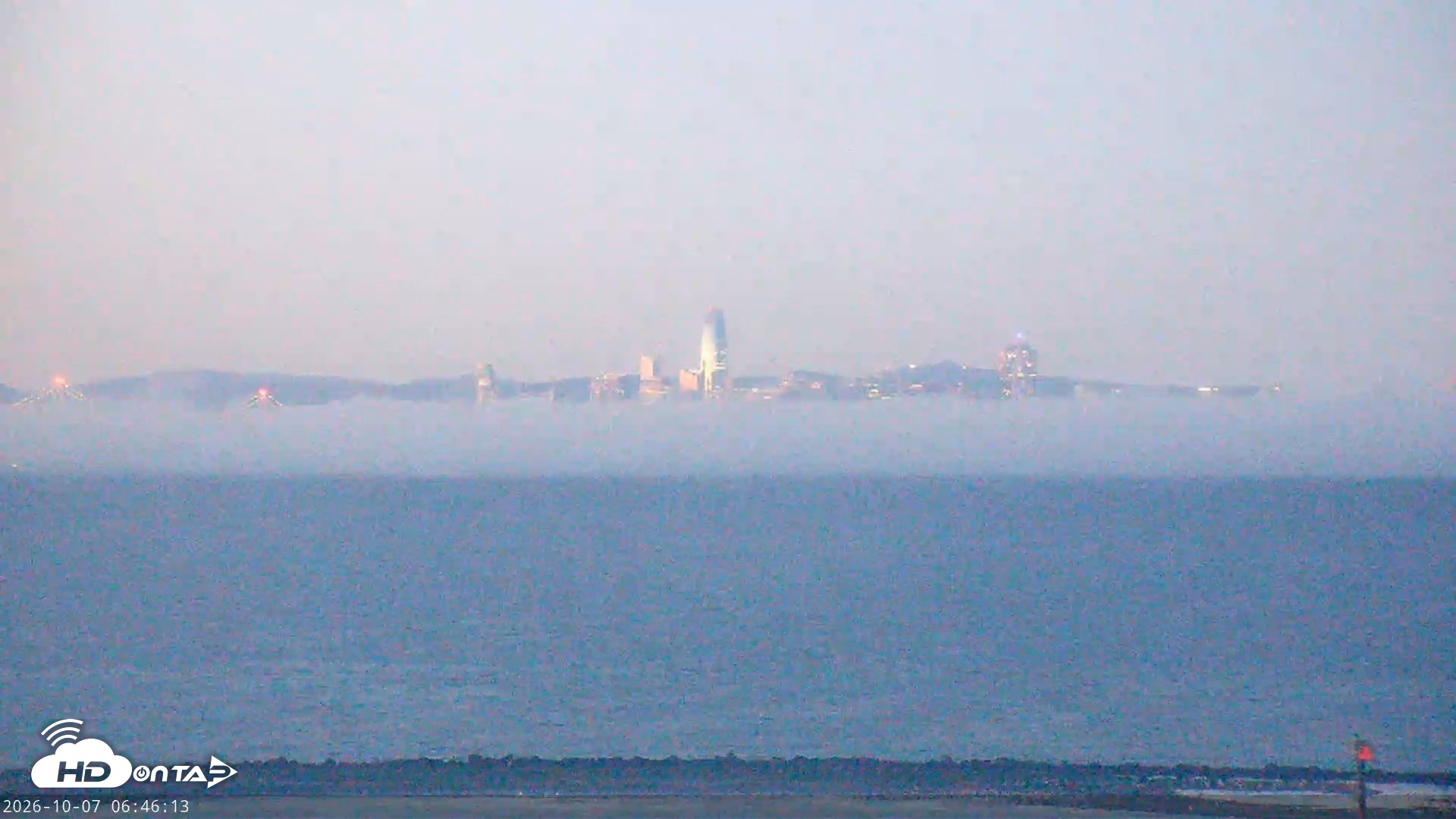 Snapshot of San Francisco Bay Osprey Nest Live Webcam taken Oct 7, 2026, 6:47am PDT