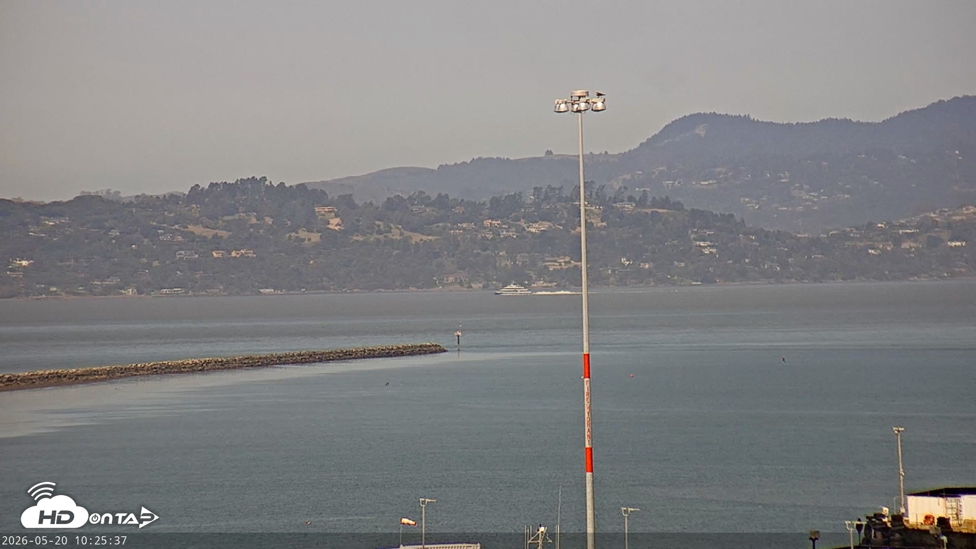 Snapshot of San Francisco Bay Osprey Nest Live Webcam taken May 20, 2026, 10:26am PDT