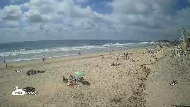 Snapshot of 17th St. Del Mar Beach - 4K NW View Live Cam taken May 16, 2026, 3:15pm PDT