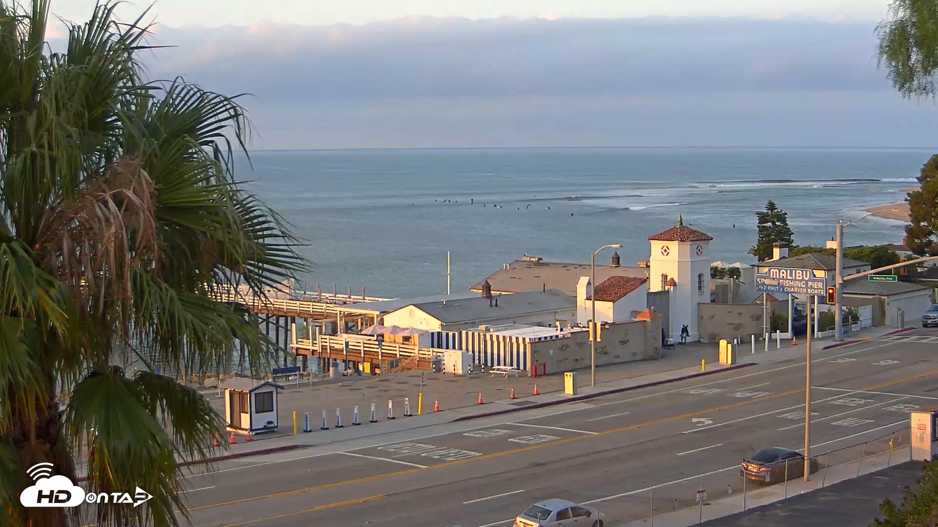 Snapshot of Malibu Pier Live Webcam taken Sep 22, 2026, 7:02am PDT