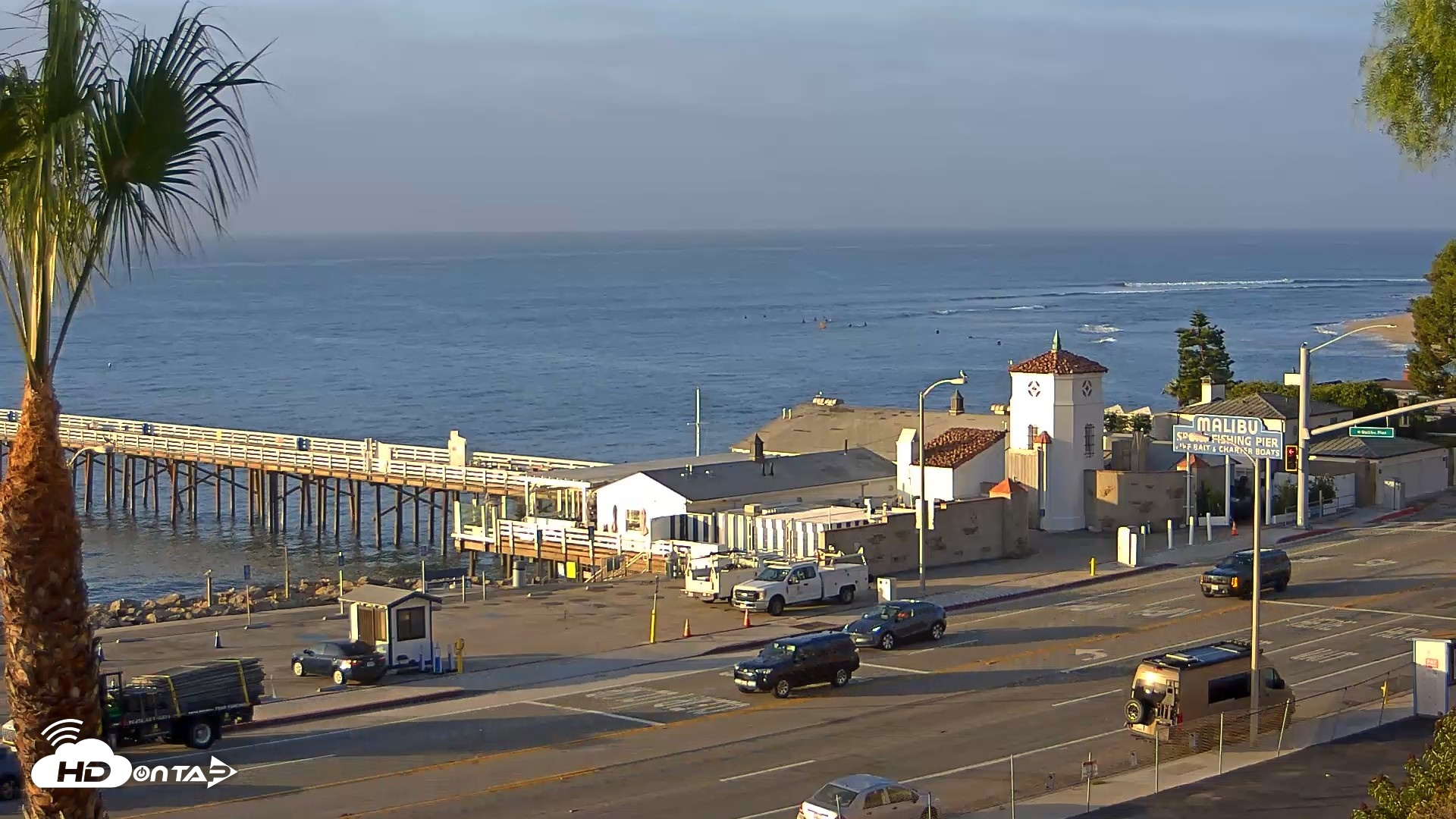 Snapshot of Malibu Pier Live Webcam taken Sep 30, 2026, 7:36am PDT