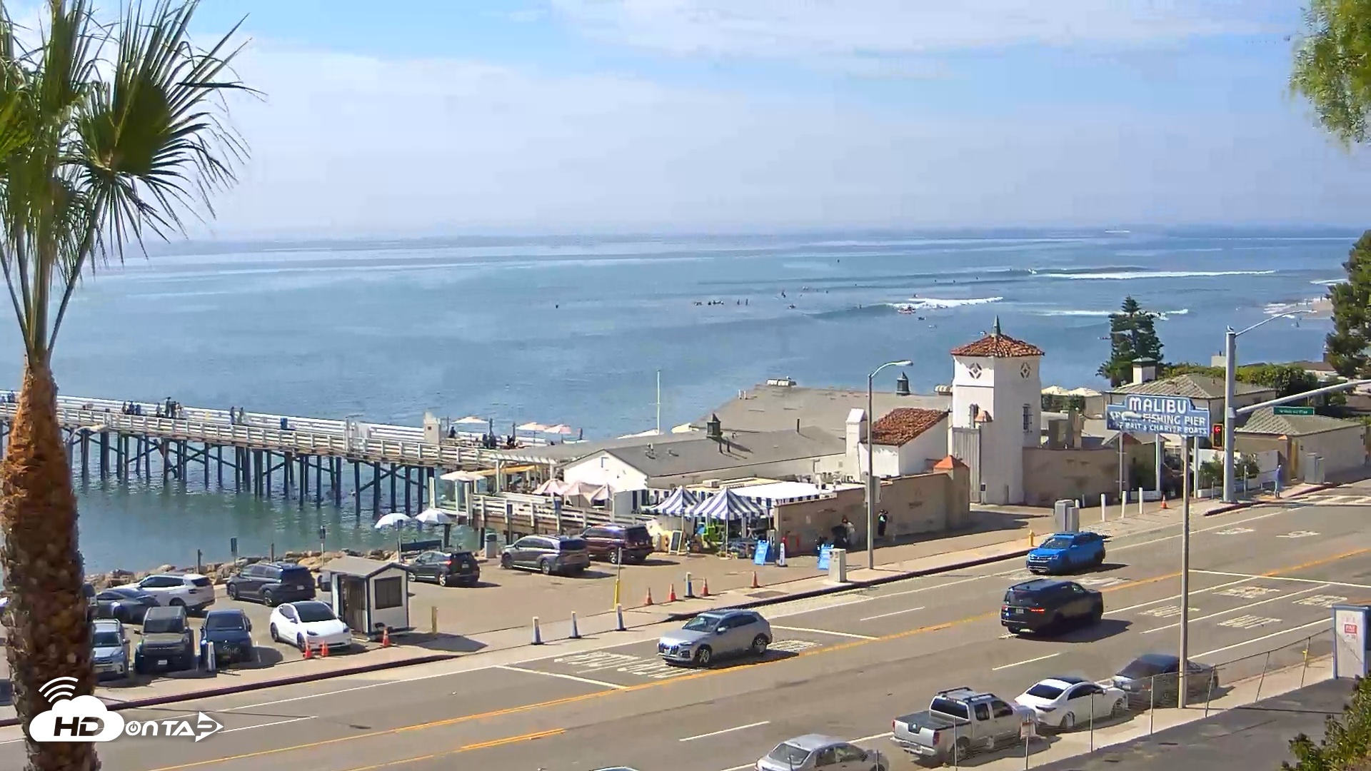 Snapshot of Malibu Pier Live Webcam taken Sep 27, 2026, 10:28am PDT