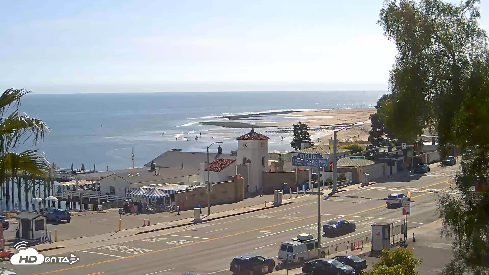 Snapshot of Malibu Pier Live Webcam taken Feb 25, 2026, 1:57pm PST