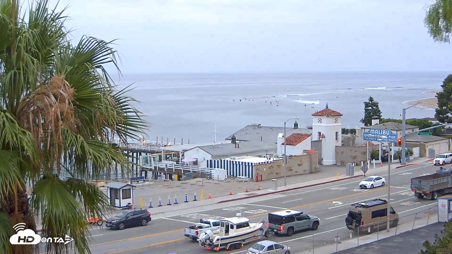 Snapshot of Malibu Pier Live Webcam taken Sep 16, 2026, 7:00am PDT