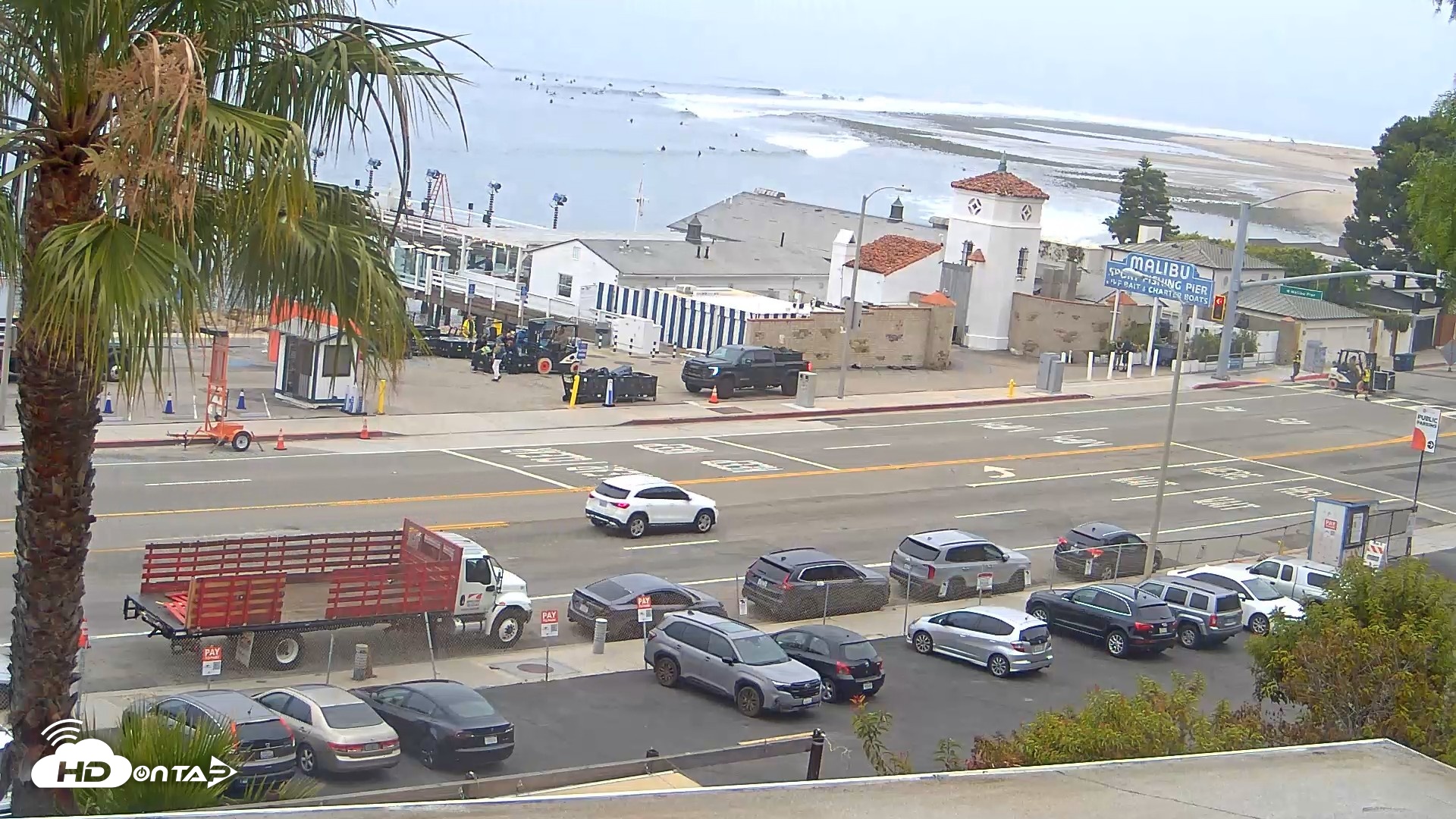 Snapshot of Malibu Pier Live Webcam taken Jun 4, 2026, 7:51am PDT