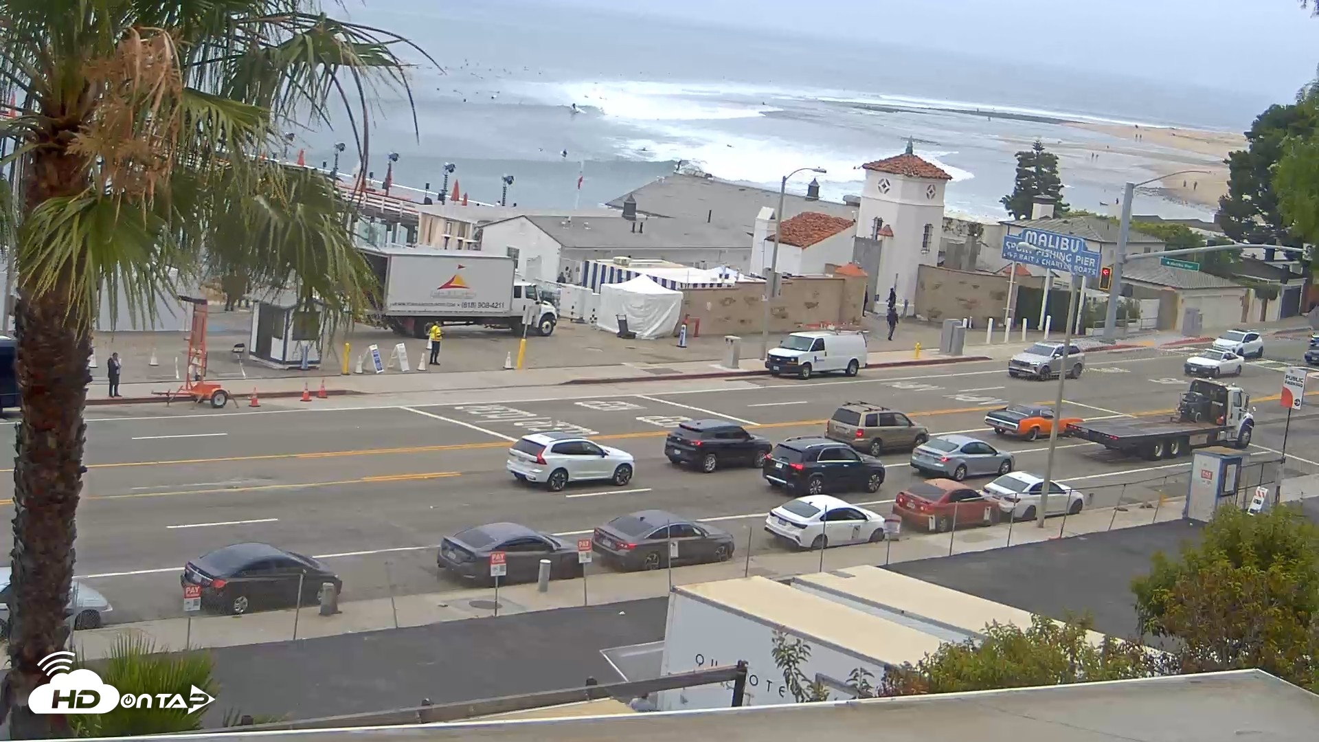 Snapshot of Malibu Pier Live Webcam taken Jun 5, 2026, 10:13am PDT
