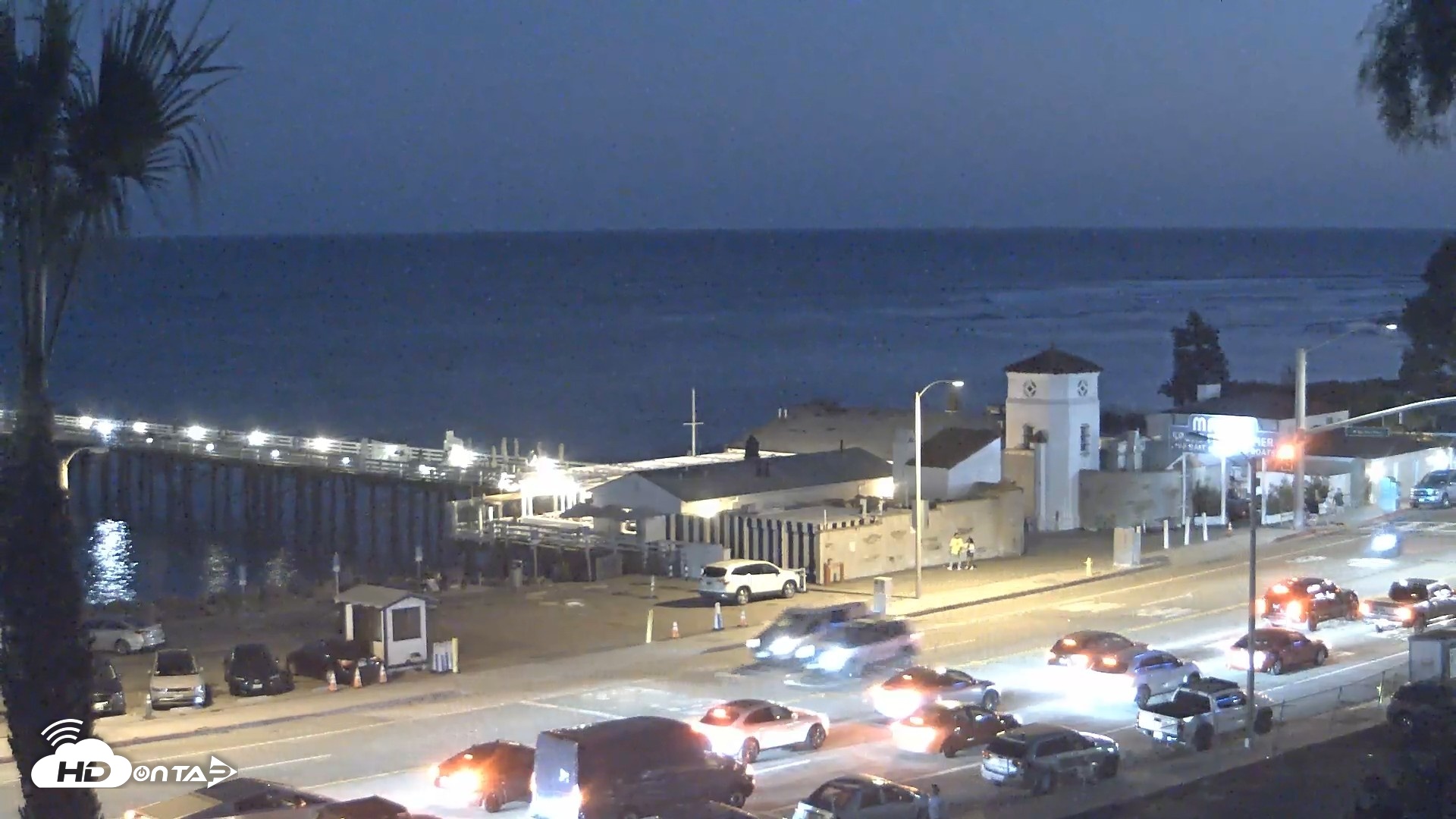 Snapshot of Malibu Pier Live Webcam taken Sep 22, 2026, 7:25pm PDT