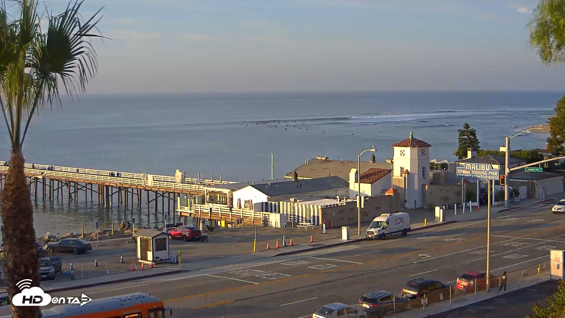 Snapshot of Malibu Pier Live Webcam taken Sep 26, 2026, 7:18am PDT