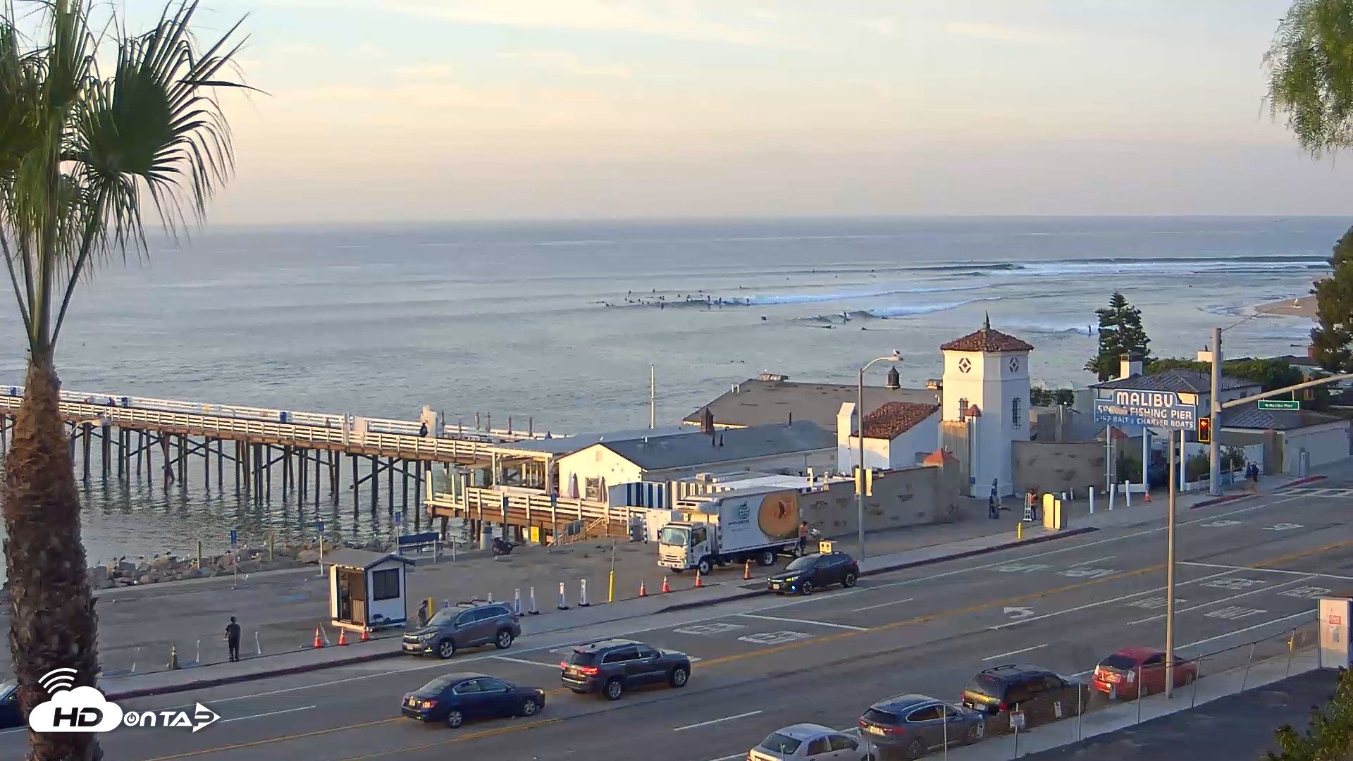 Snapshot of Malibu Pier Live Webcam taken Sep 26, 2026, 7:06am PDT