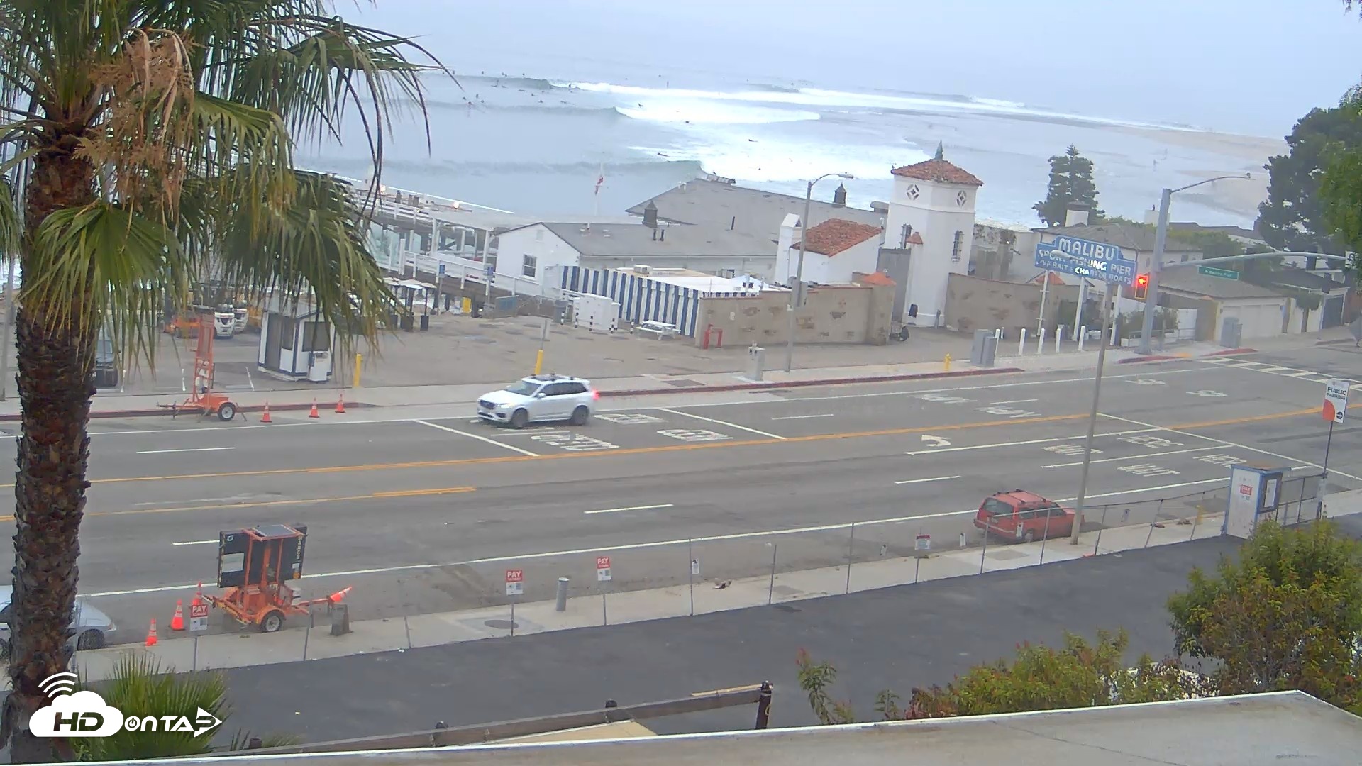 Snapshot of Malibu Pier Live Webcam taken Jun 6, 2026, 6:16am PDT