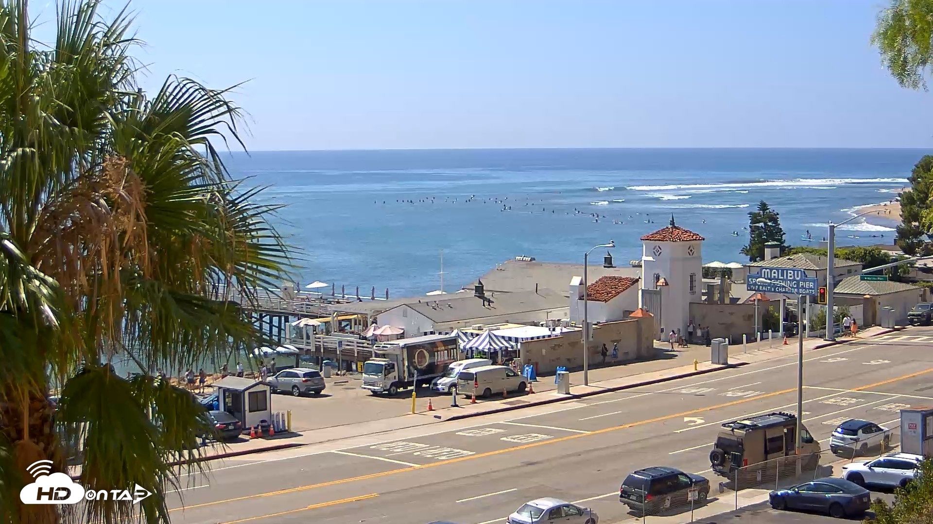 Snapshot of Malibu Pier Live Webcam taken Sep 18, 2026, 11:31am PDT