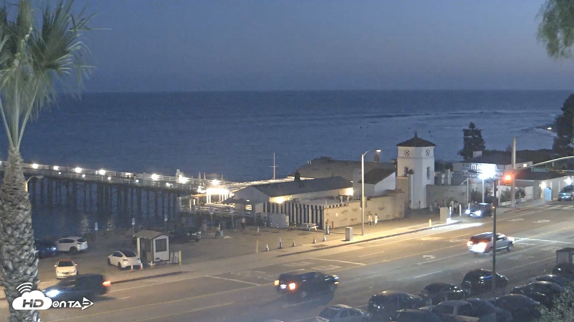 Snapshot of Malibu Pier Live Webcam taken Sep 23, 2026, 7:21pm PDT