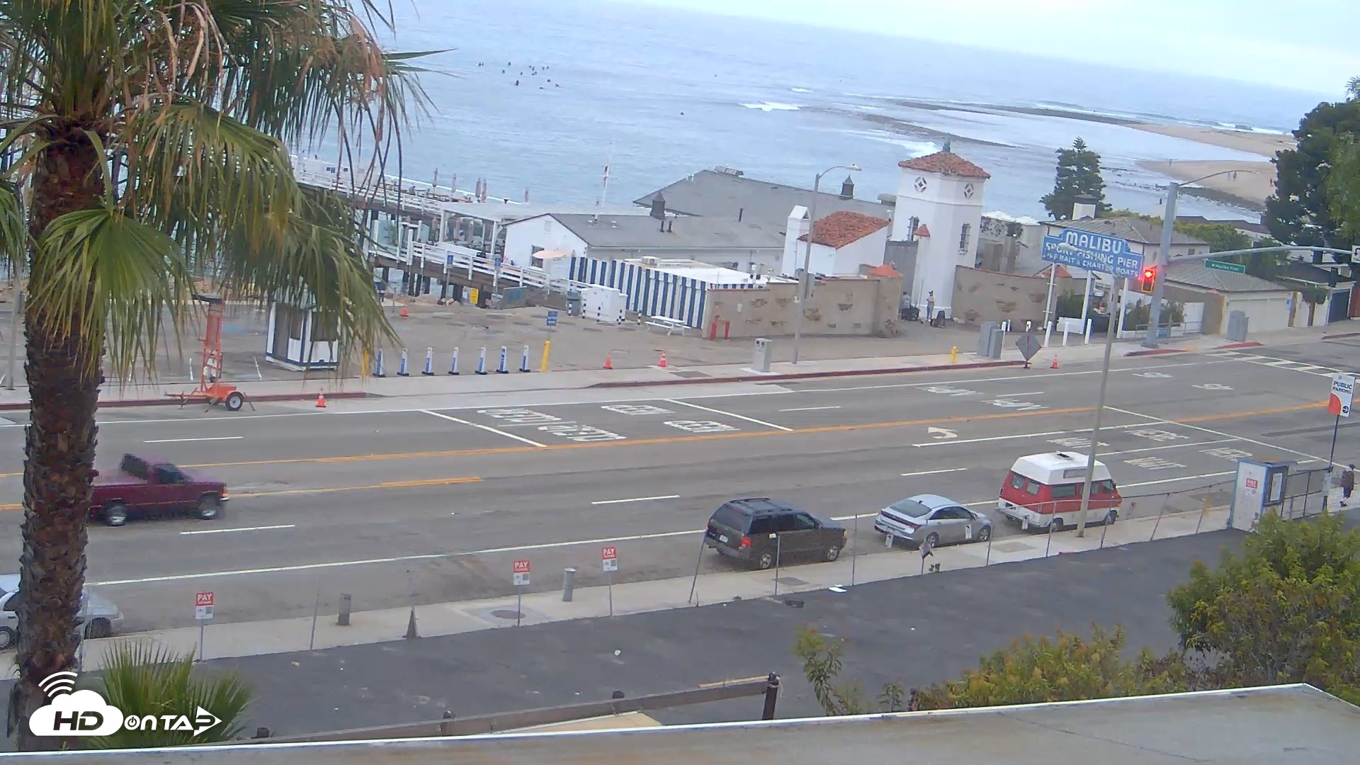 Snapshot of Malibu Pier Live Webcam taken Jun 27, 2026, 6:00am PDT