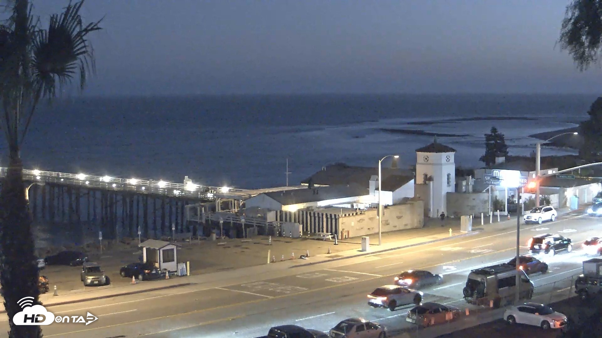 Snapshot of Malibu Pier Live Webcam taken Sep 29, 2026, 7:16pm PDT