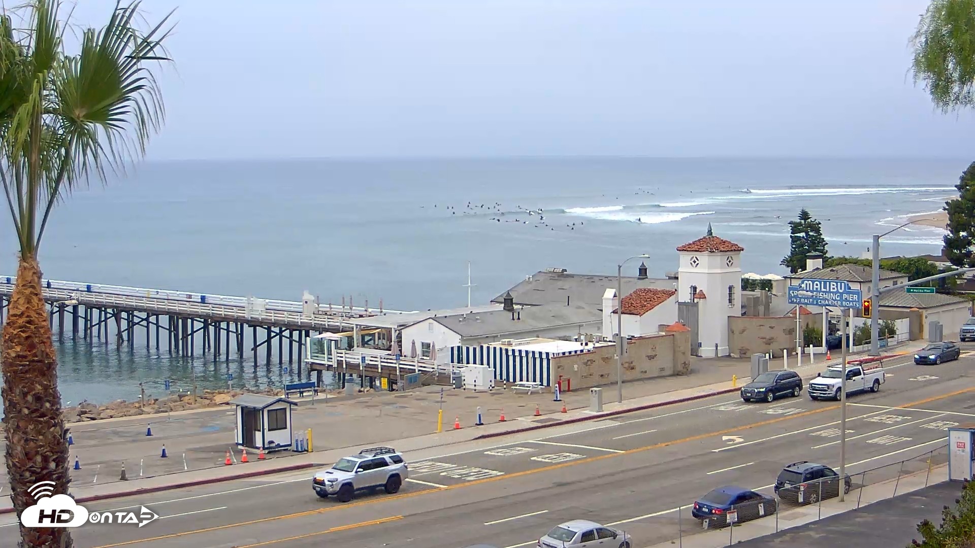 Snapshot of Malibu Pier Live Webcam taken Sep 25, 2026, 7:29am PDT