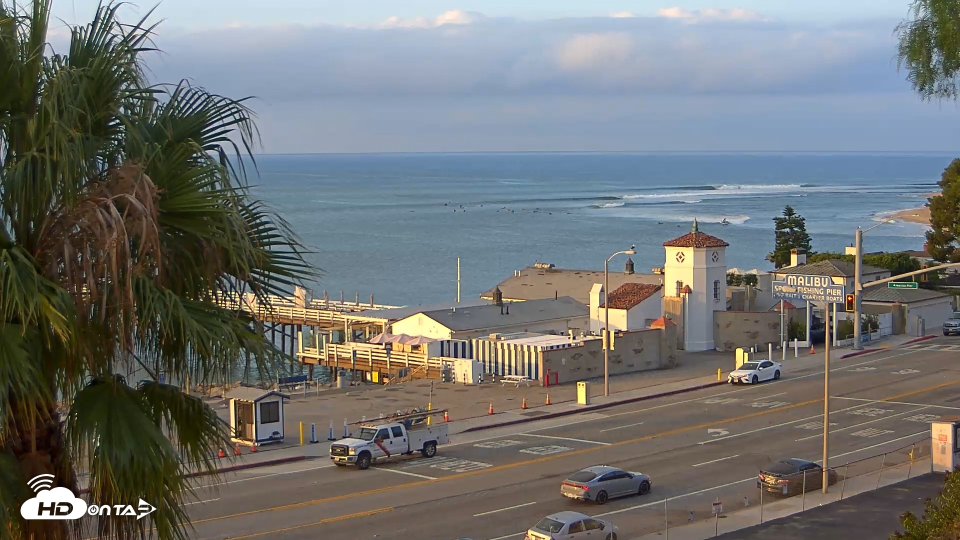 Snapshot of Malibu Pier Live Webcam taken Sep 22, 2026, 7:13am PDT