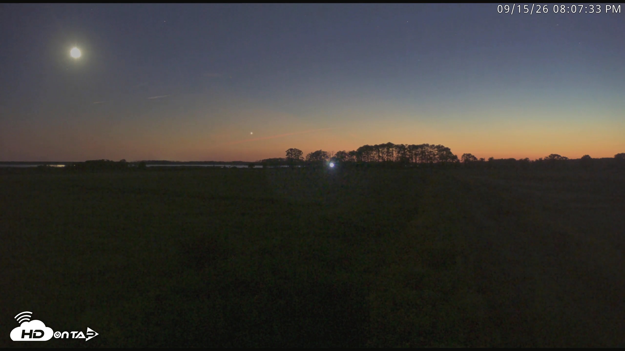 Snapshot of Blackwater Wildlife Refuge Waterfowl Live Webcam taken Sep 15, 2026, 8:08pm EDT