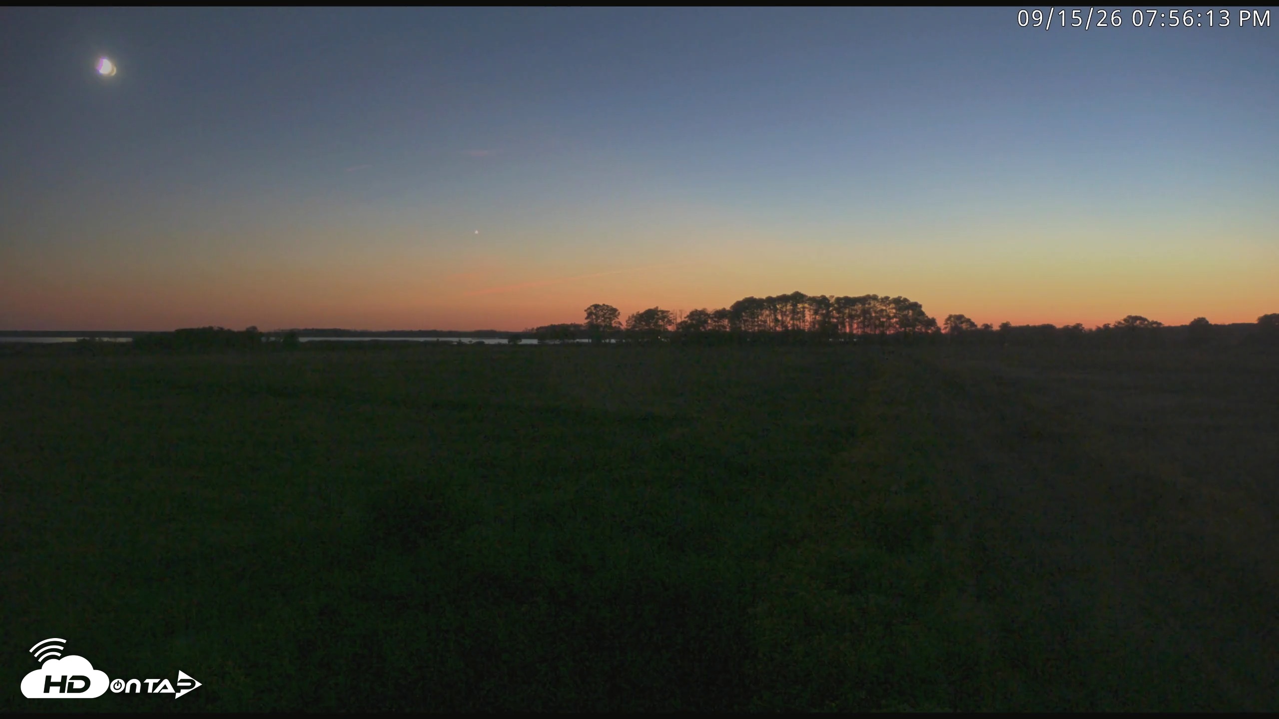 Snapshot of Blackwater Wildlife Refuge Waterfowl Live Webcam taken Sep 15, 2026, 7:56pm EDT