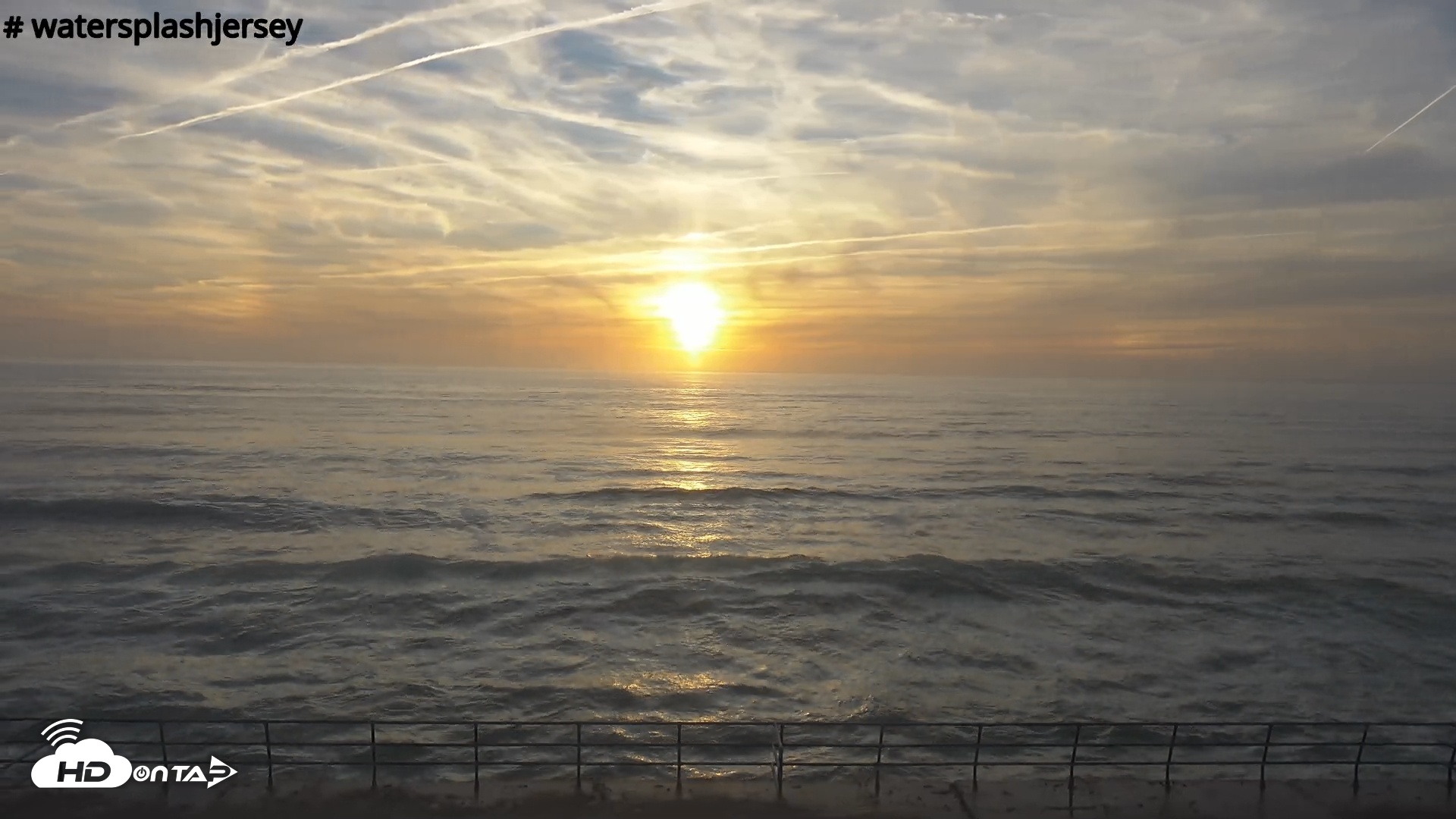 Snapshot of St. Quens Bay Jersey Island Live Webcam taken Oct 7, 2025, 6:19pm BST