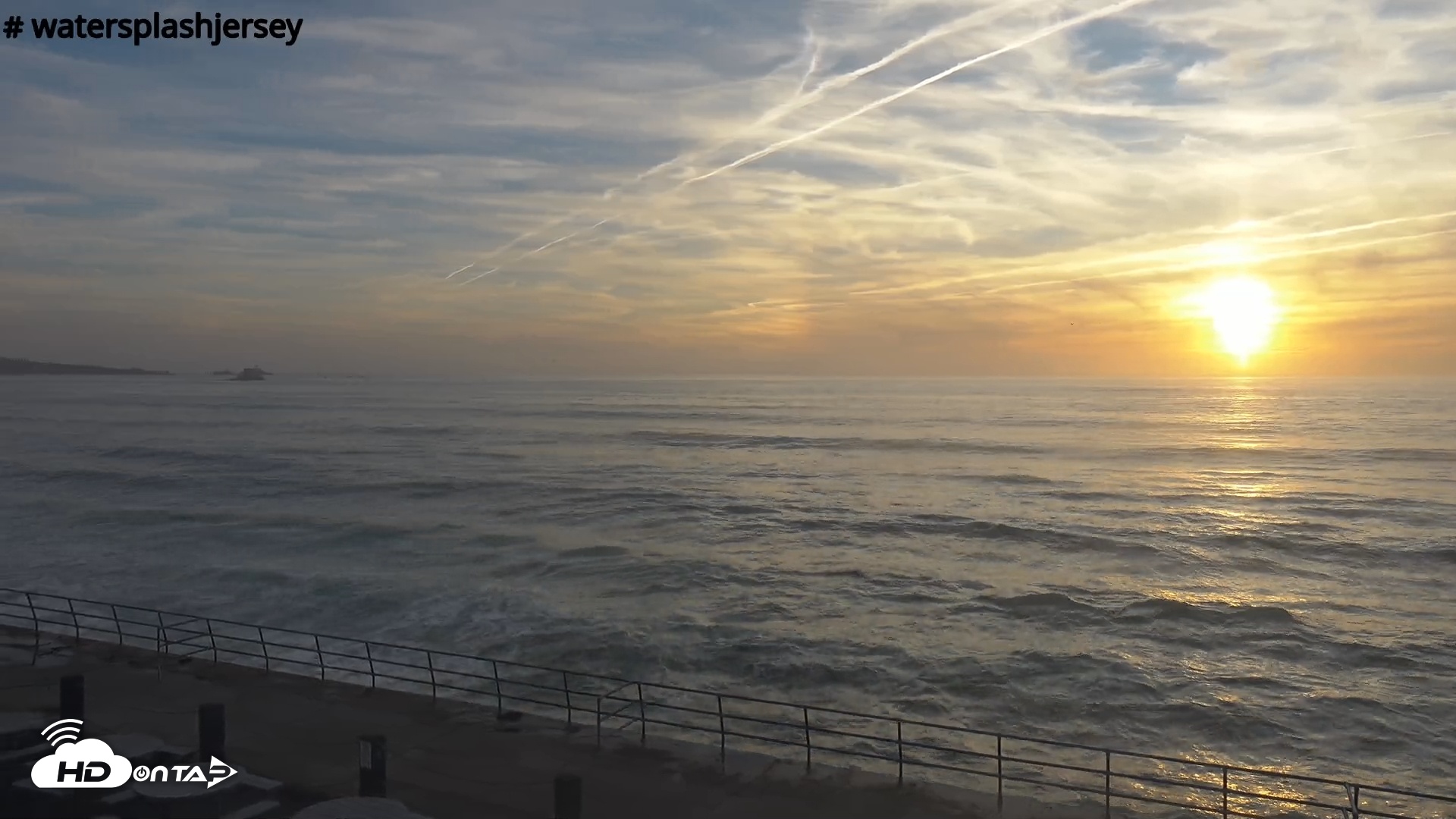 Snapshot of St. Quens Bay Jersey Island Live Webcam taken Oct 7, 2025, 6:19pm BST