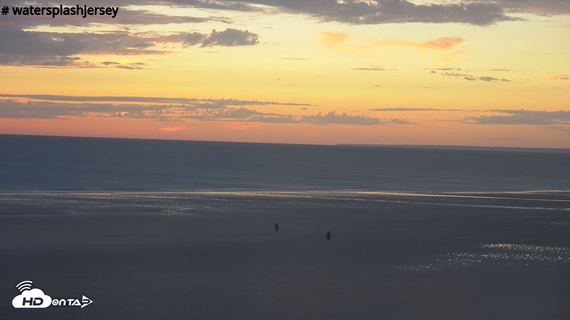 Snapshot of St. Quens Bay Jersey Island Live Webcam taken Aug 8, 2026, 8:52pm BST