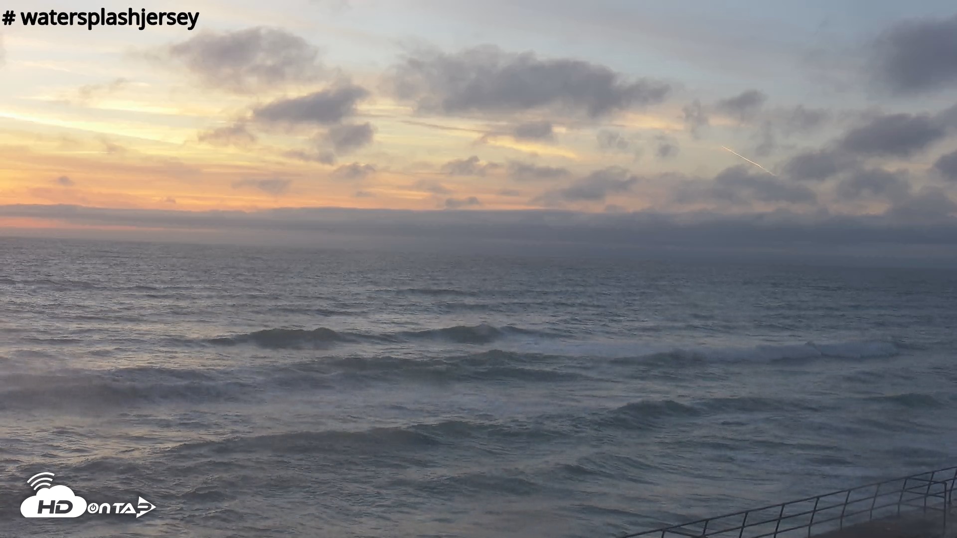Snapshot of St. Quens Bay Jersey Island Live Webcam taken Sep 13, 2026, 7:28pm BST