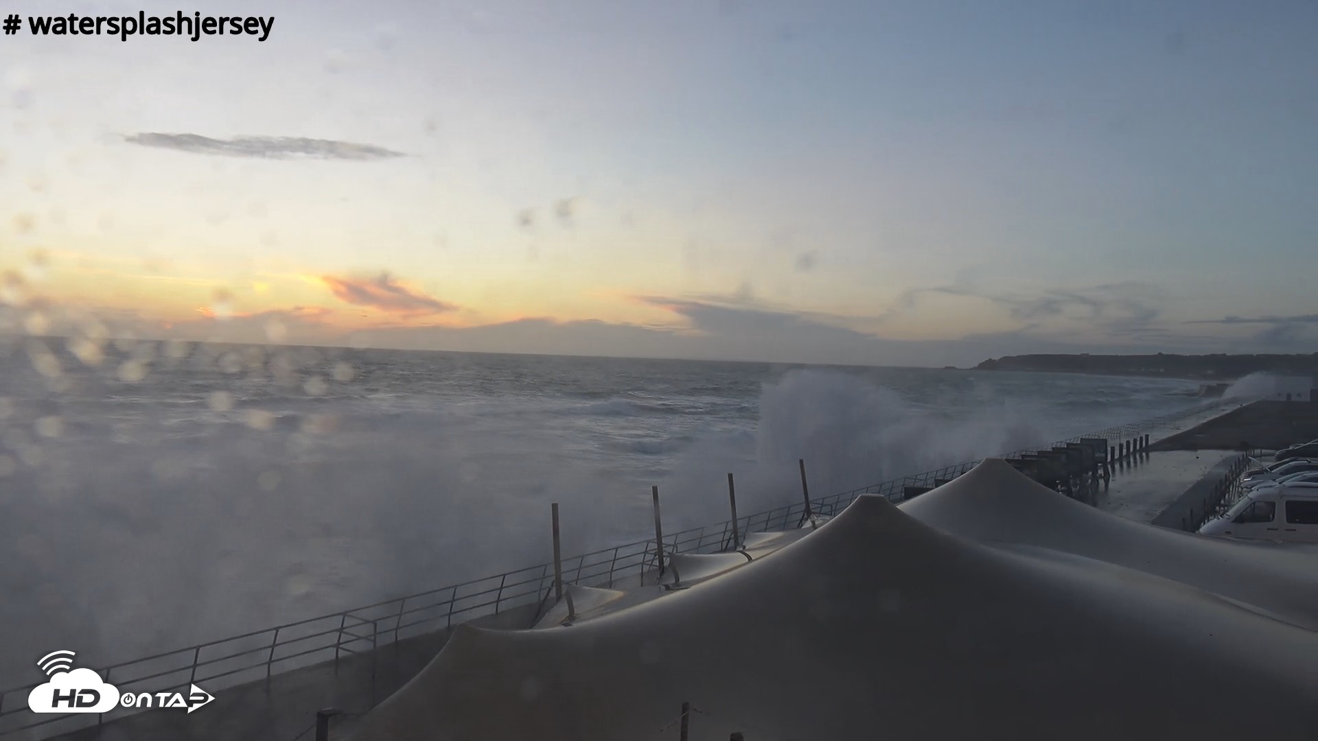 Snapshot of St. Quens Bay Jersey Island Live Webcam taken Aug 30, 2026, 8:05pm BST