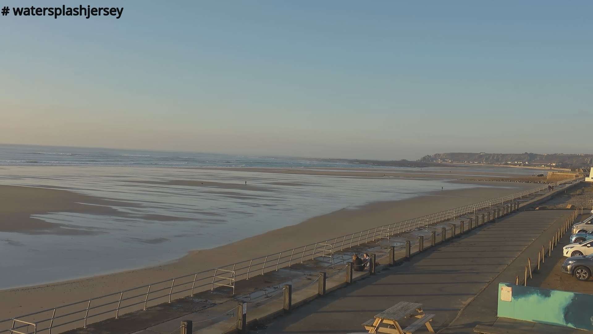 Snapshot of St. Quens Bay Jersey Island Live Webcam taken Jan 16, 2025, 3:50pm GMT